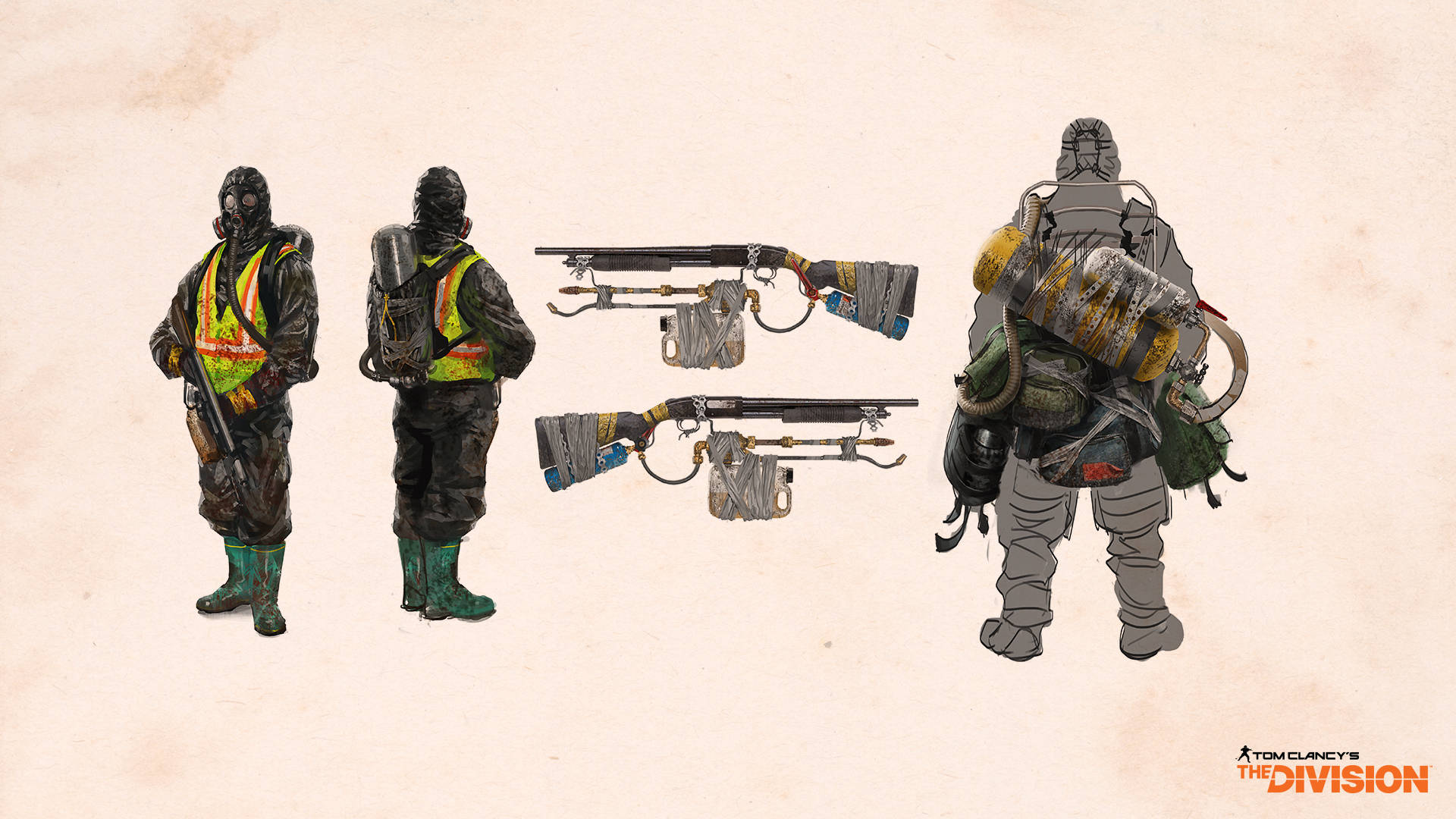 The Division, 4K, soldiers, Full HD Desktop Wallpaper