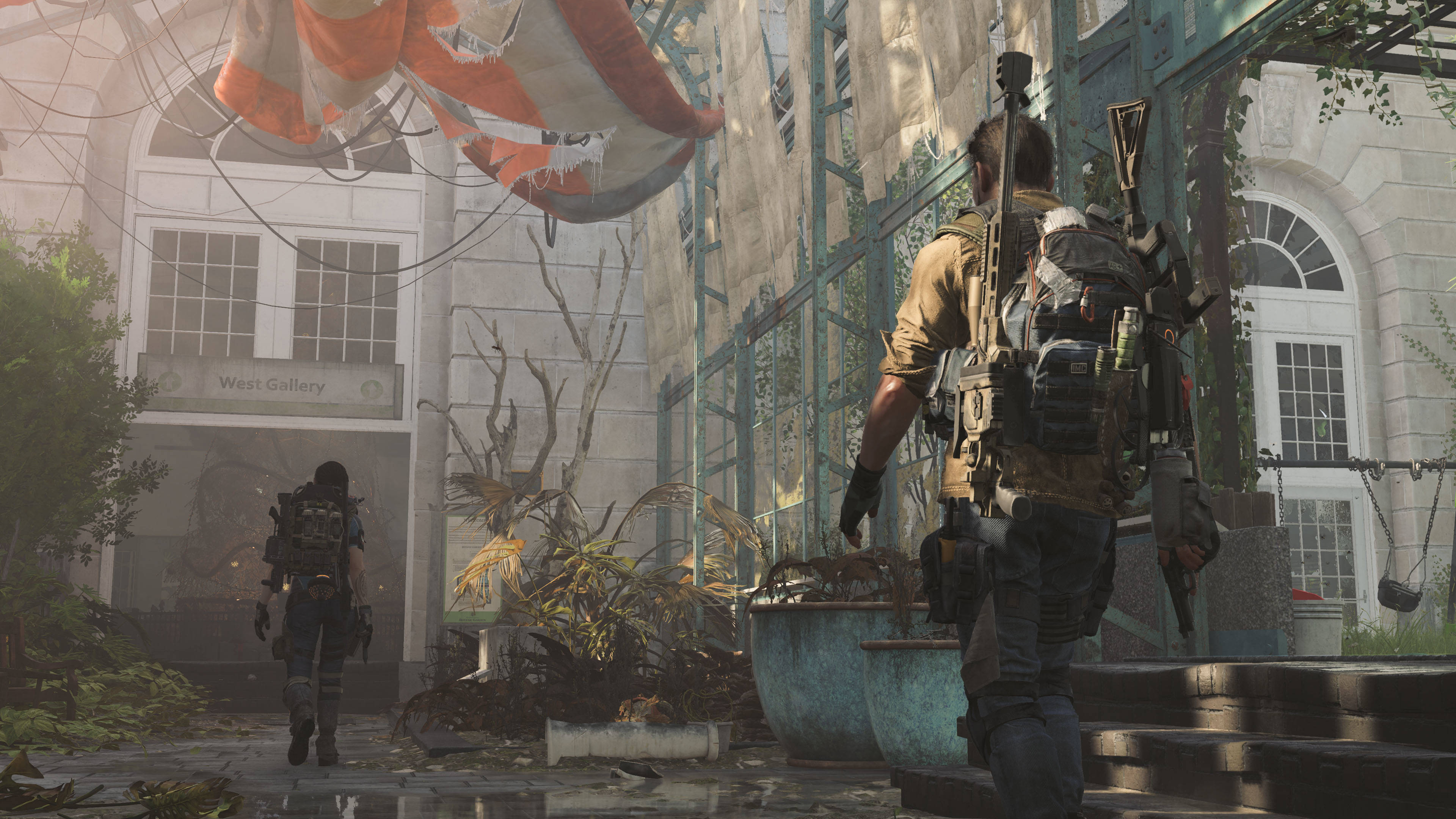 The Division, 4K, mansion battlefield, 4K Desktop Wallpaper