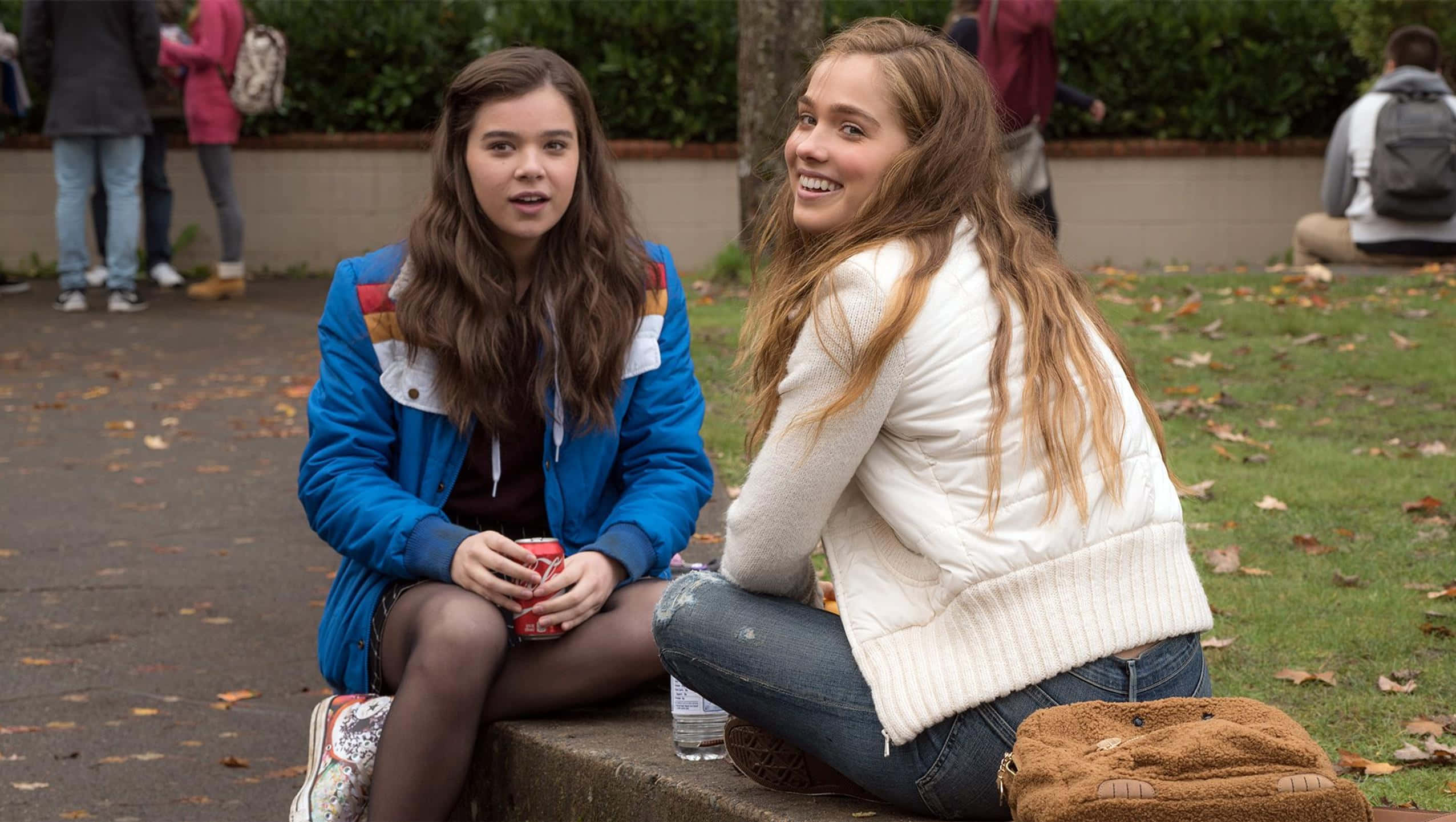 The Edge of Seventeen, movie scene, two teenage girls, Full HD Desktop Wallpaper