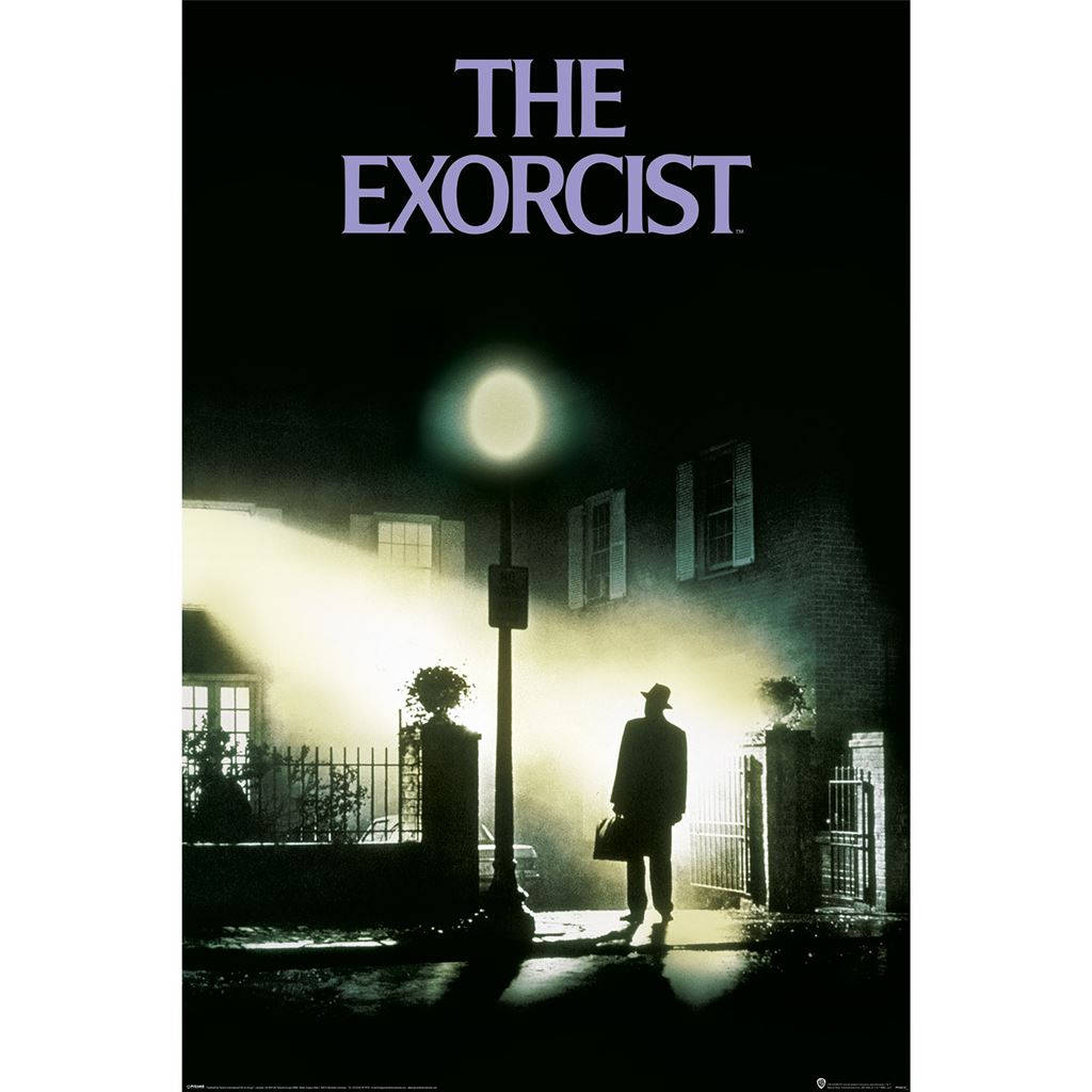 The Exorcist, fedora, misty street, SD Desktop Wallpaper