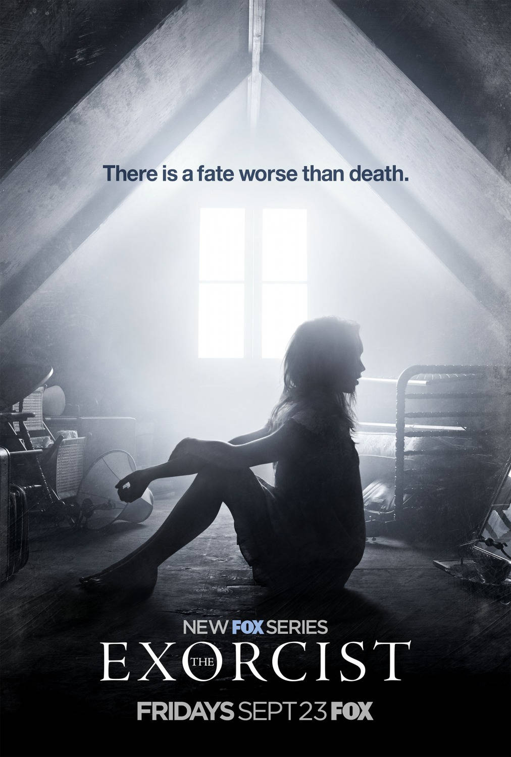 The Exorcist, inverted head, dusty attic, HD Phone Wallpaper