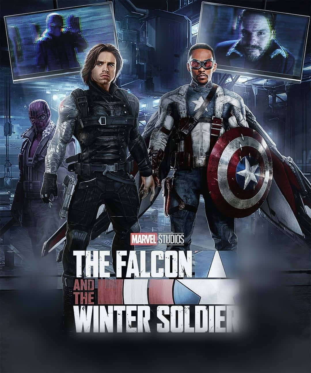 The Falcon and the Winter Soldier, Winter Soldier, Falcon, HD Phone Wallpaper