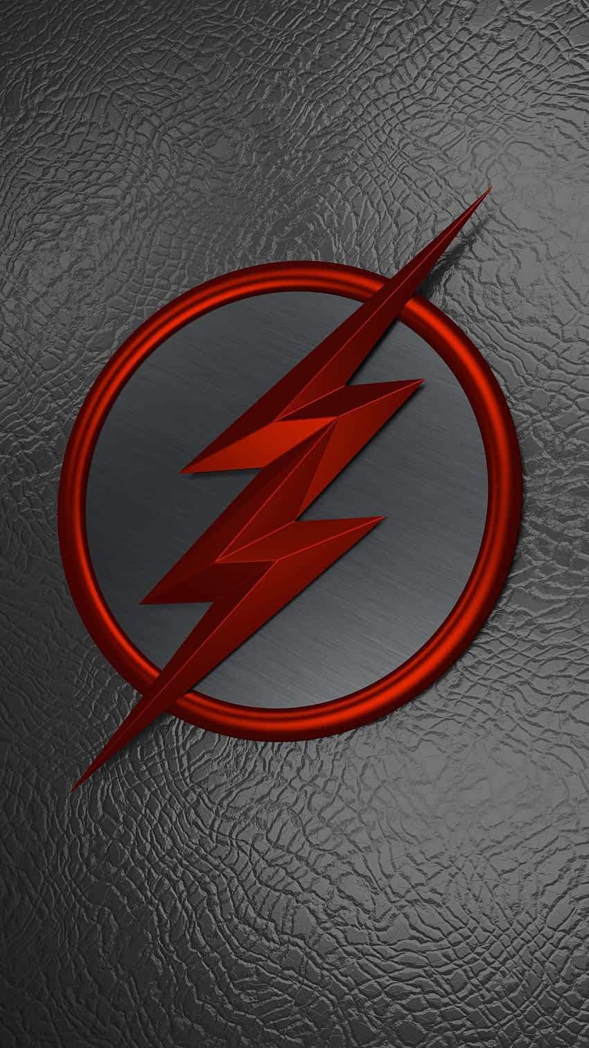 The Flash Logo, red lightning bolt, circle, HD Phone Wallpaper