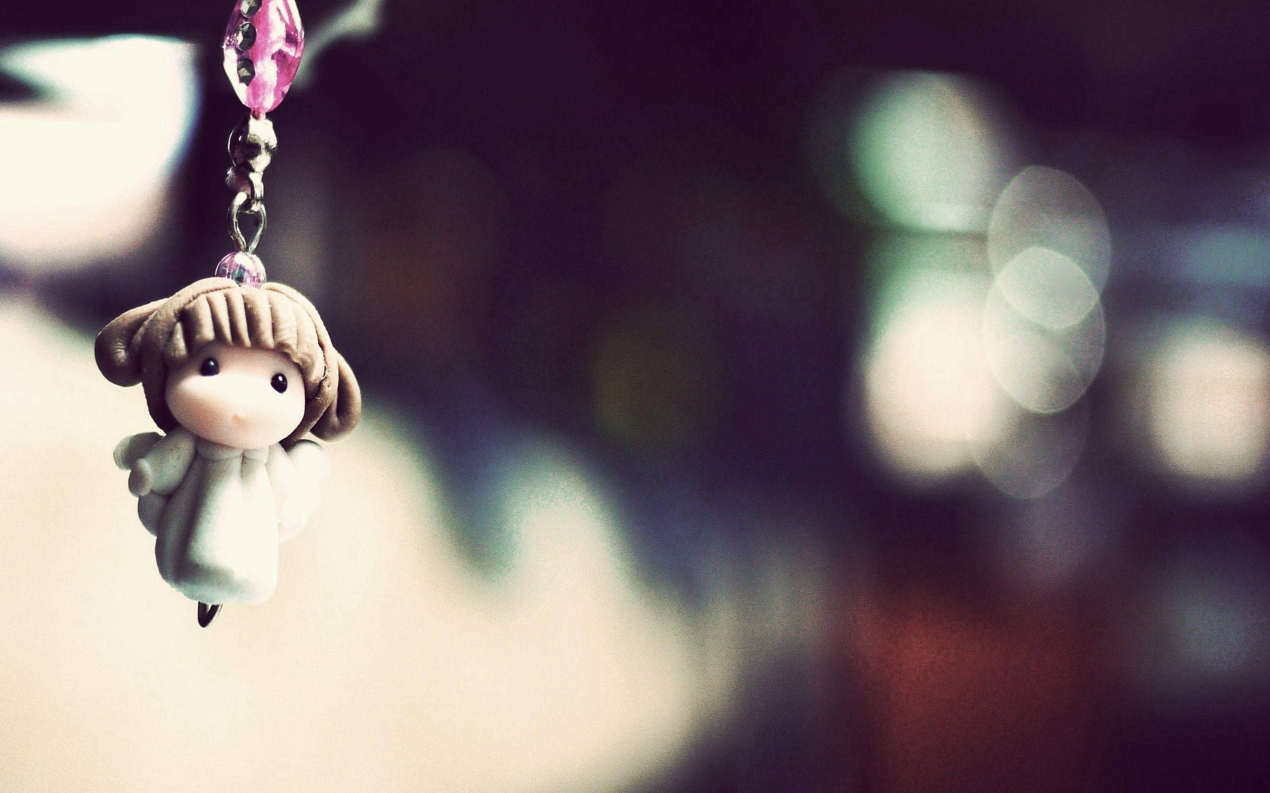 The Flash, keychain, clay angel charm, 2K Desktop Wallpaper
