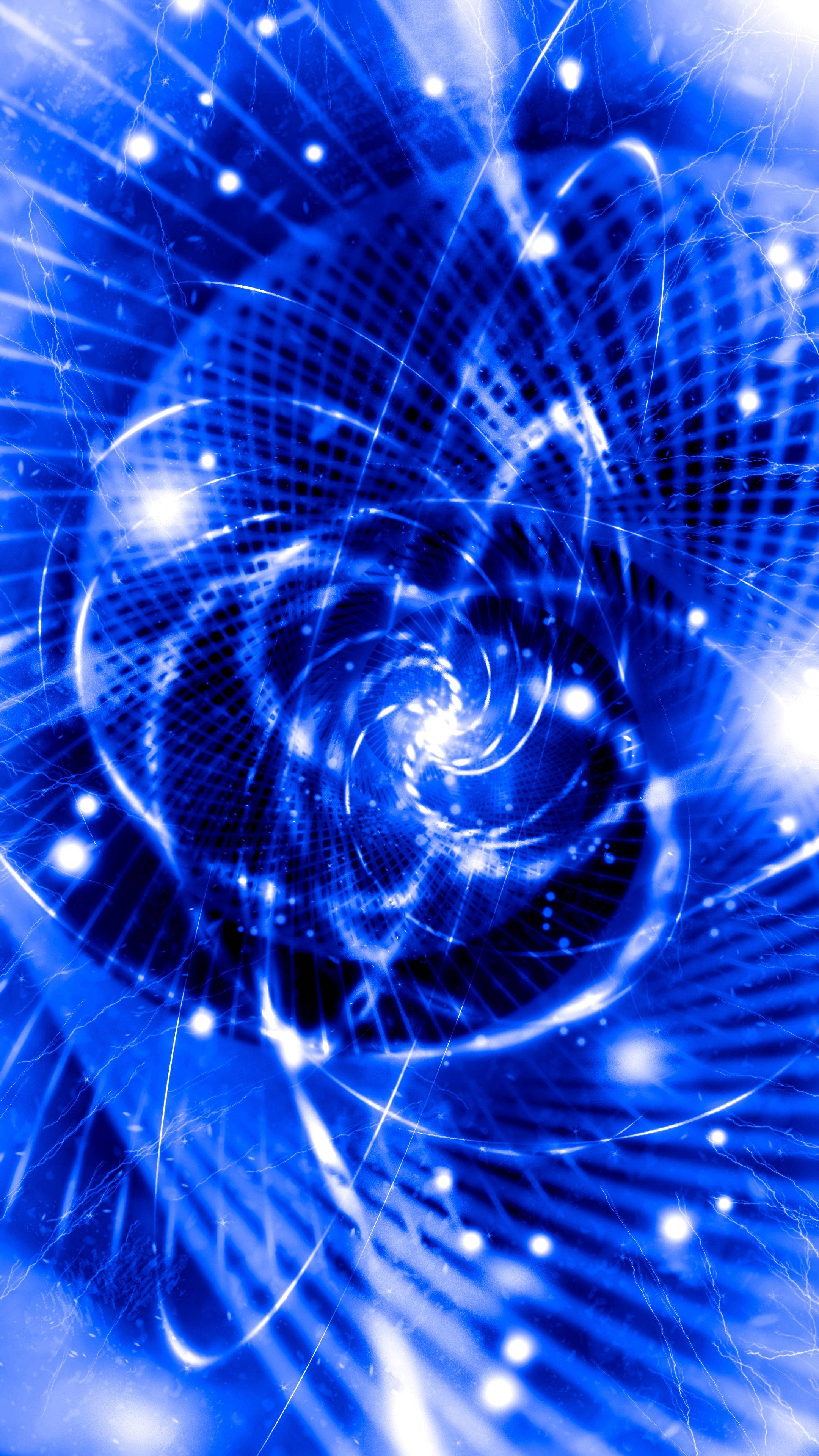 The Flash, electric blue light, glowing particles, 4K Phone Wallpaper