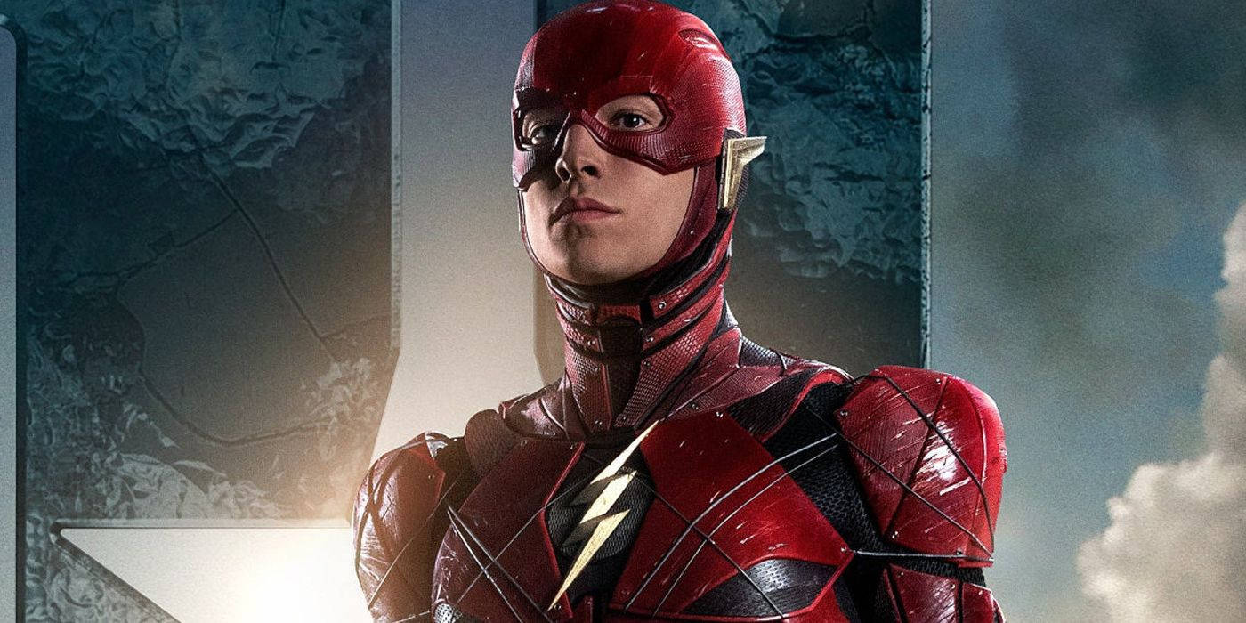 The Flash, red suit, lightning bolt emblem, HD Desktop Wallpaper
