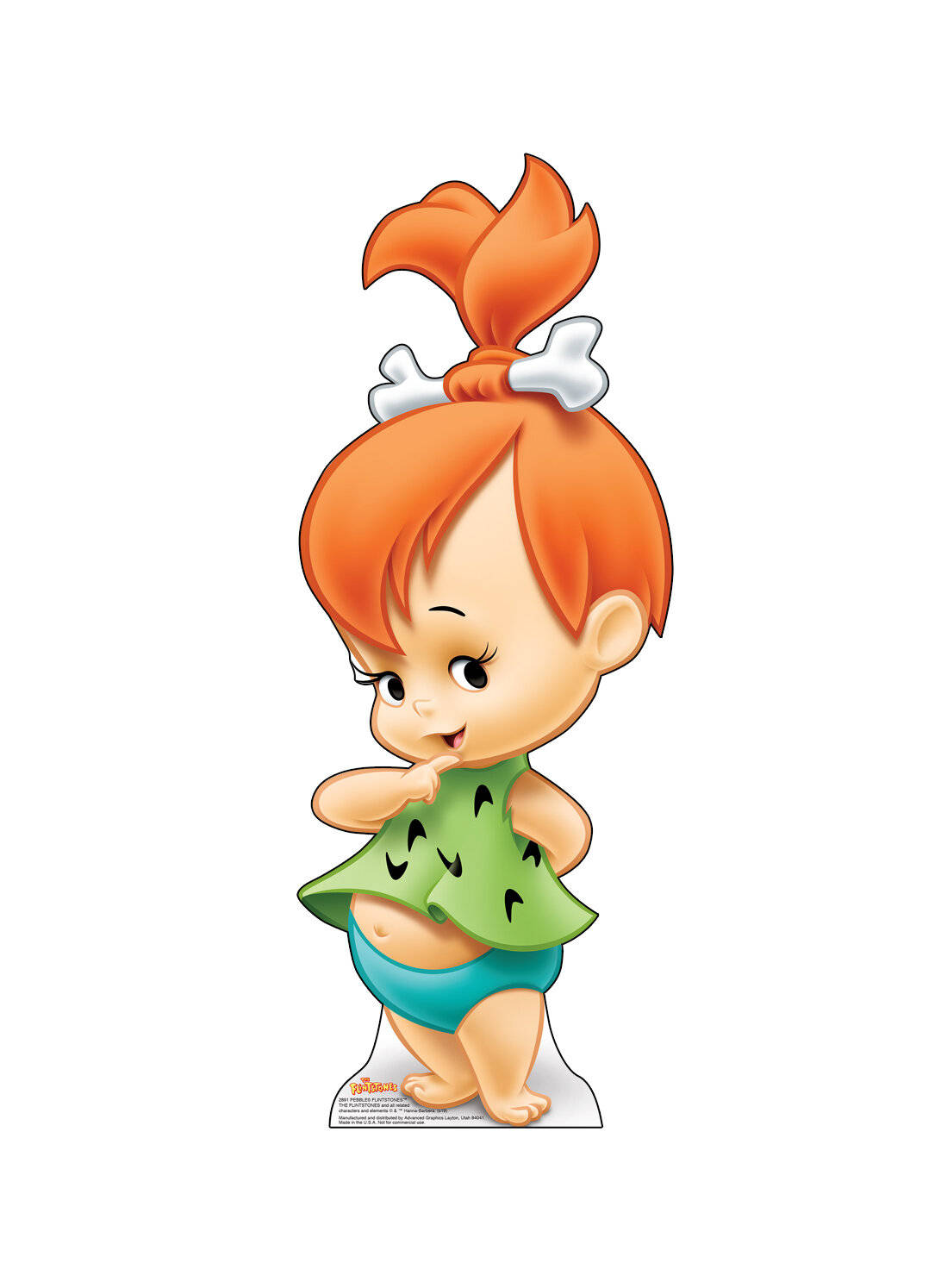 The Flintstones, baby girl, orange hair, HD Phone Wallpaper