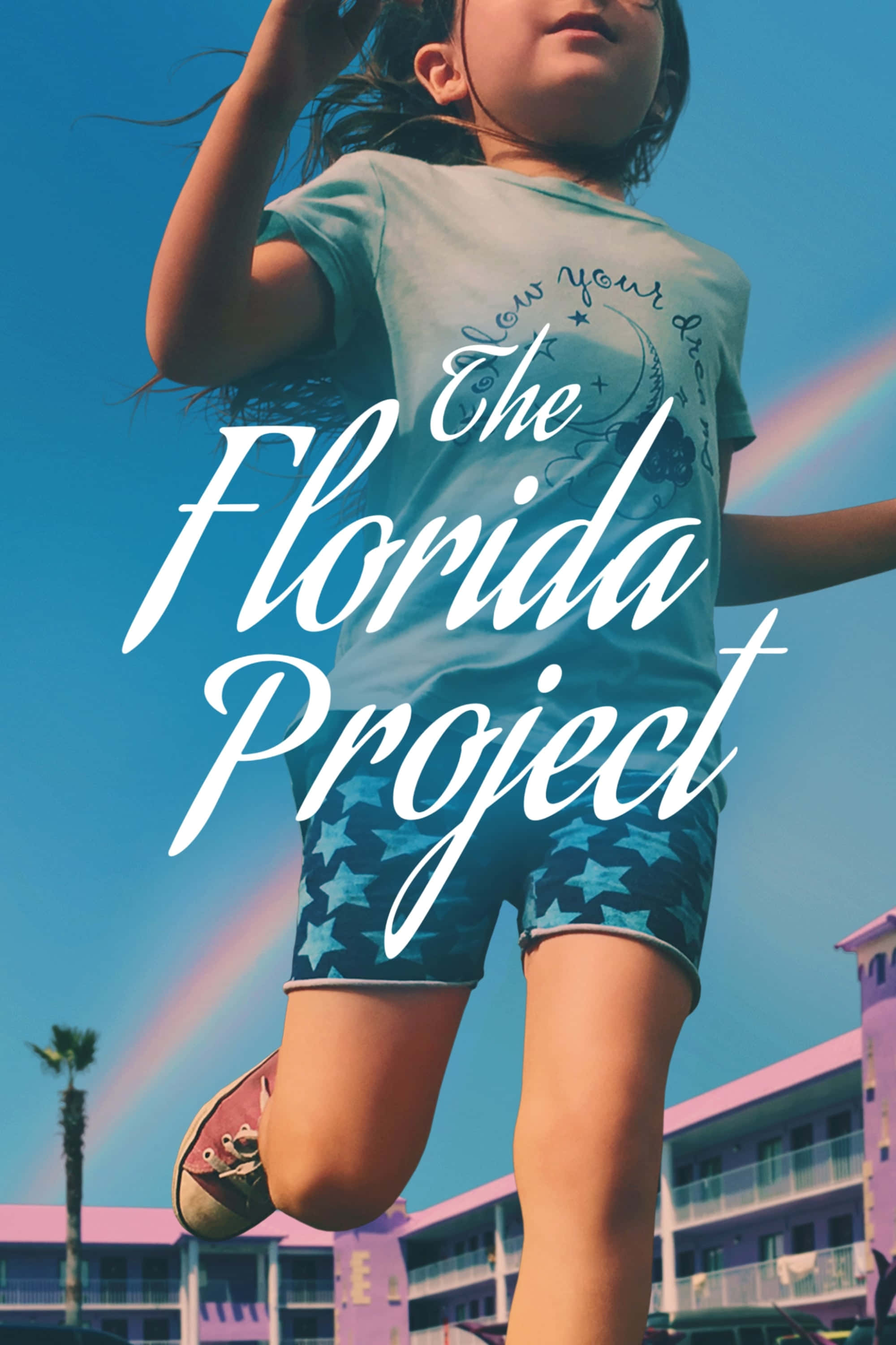 The Florida Project, star shorts, graphic tee, 2K Phone Wallpaper