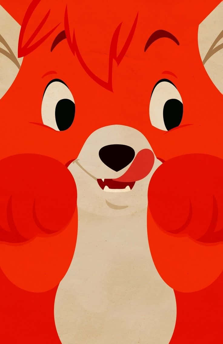 The fox and the hound, fox, hound, SD Phone Wallpaper