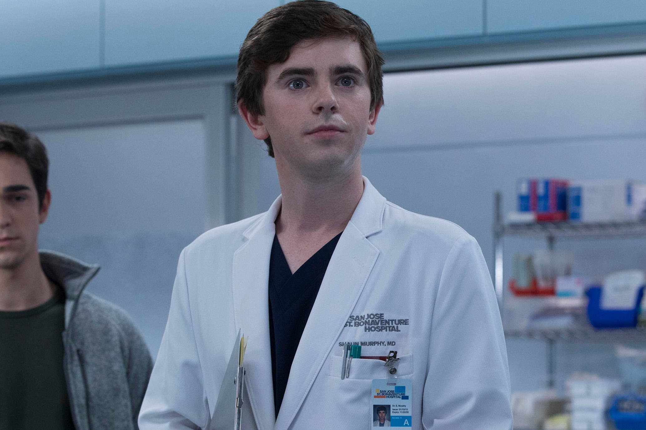 The Good Doctor, white lab coat, hospital hallway, Full HD Desktop Wallpaper