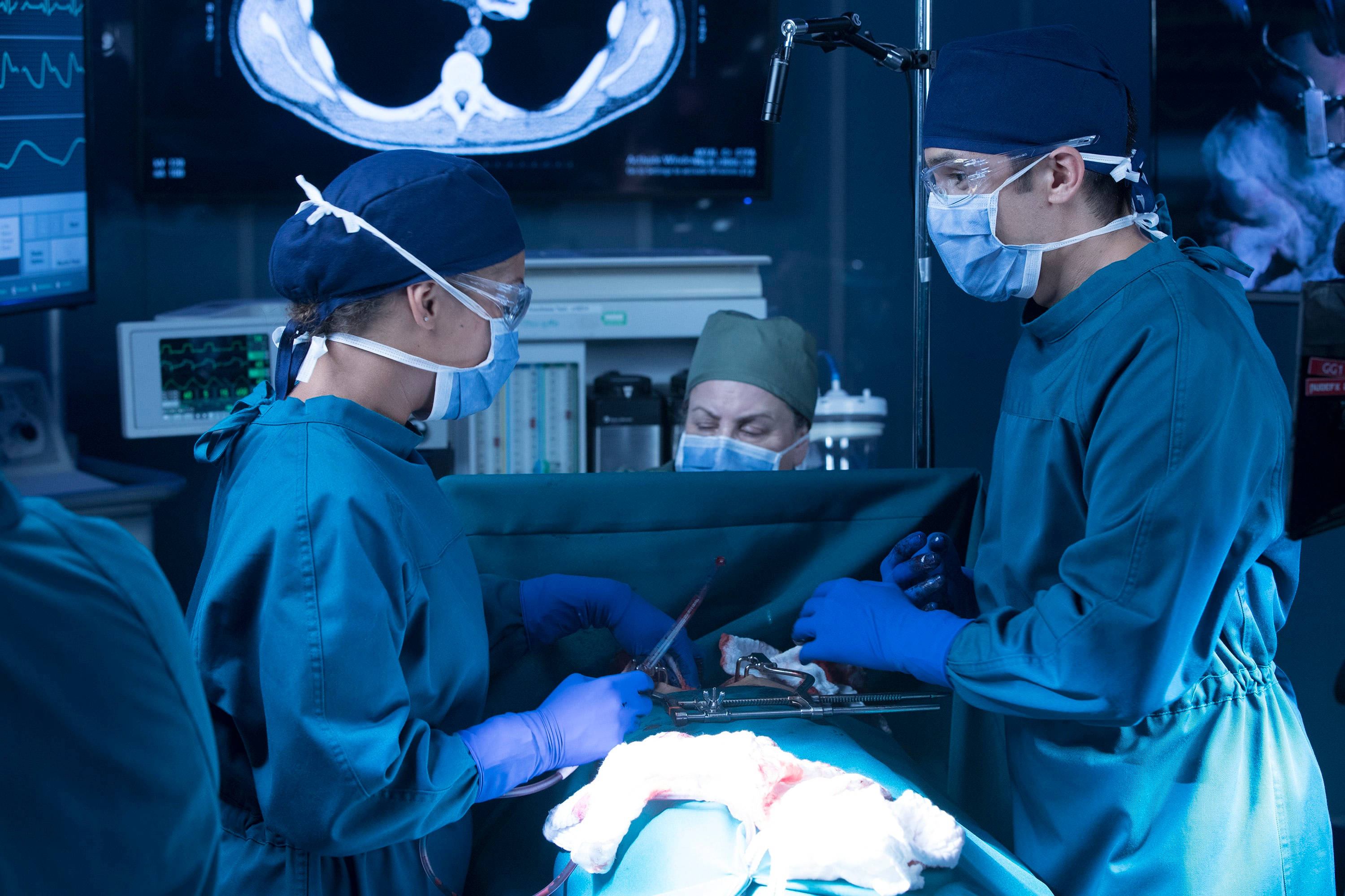 The Good Doctor, point three percent, blue scrubs, 2K Desktop Wallpaper