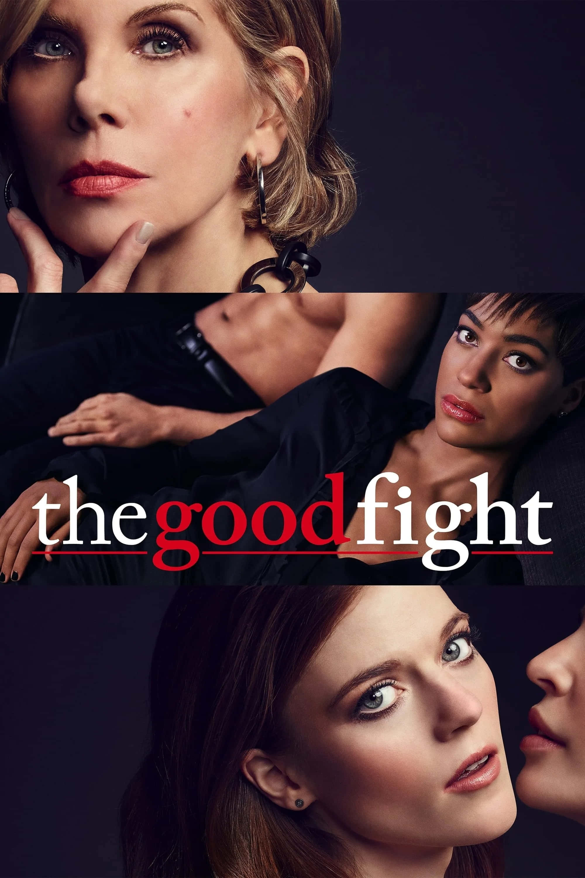 The Good Fight, red, white, 2K Phone Wallpaper