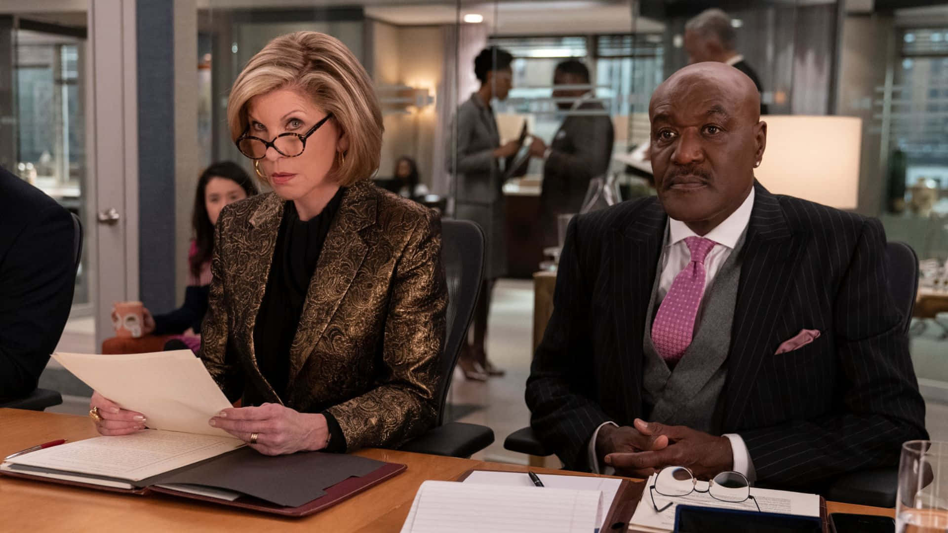 The Good Fight, lawyers, modern office conference room, Full HD Desktop Wallpaper