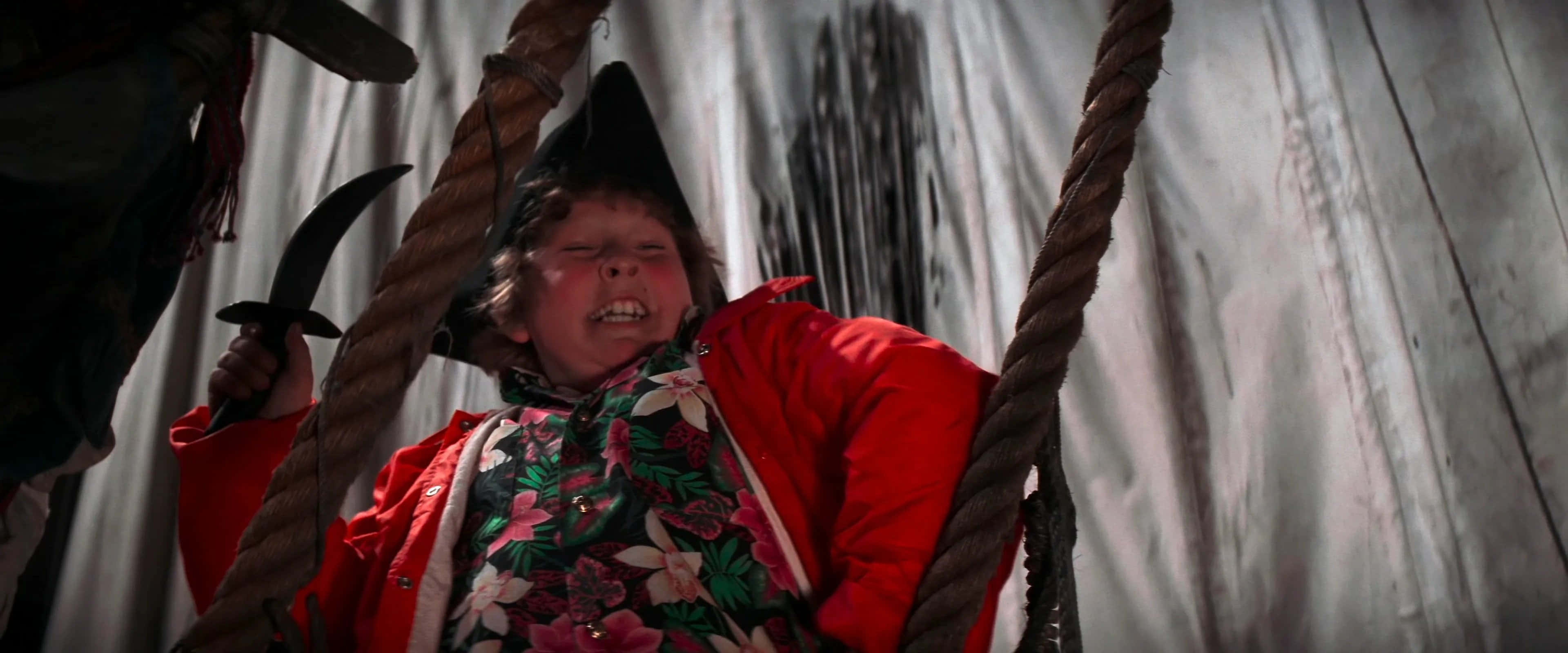 Goonies, red pirate costume, ropes, 4K Desktop Wallpaper