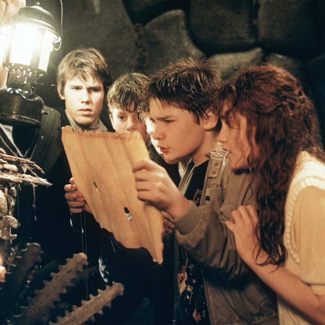 Goonies, treasure map, ancient parchment, SD Desktop Wallpaper