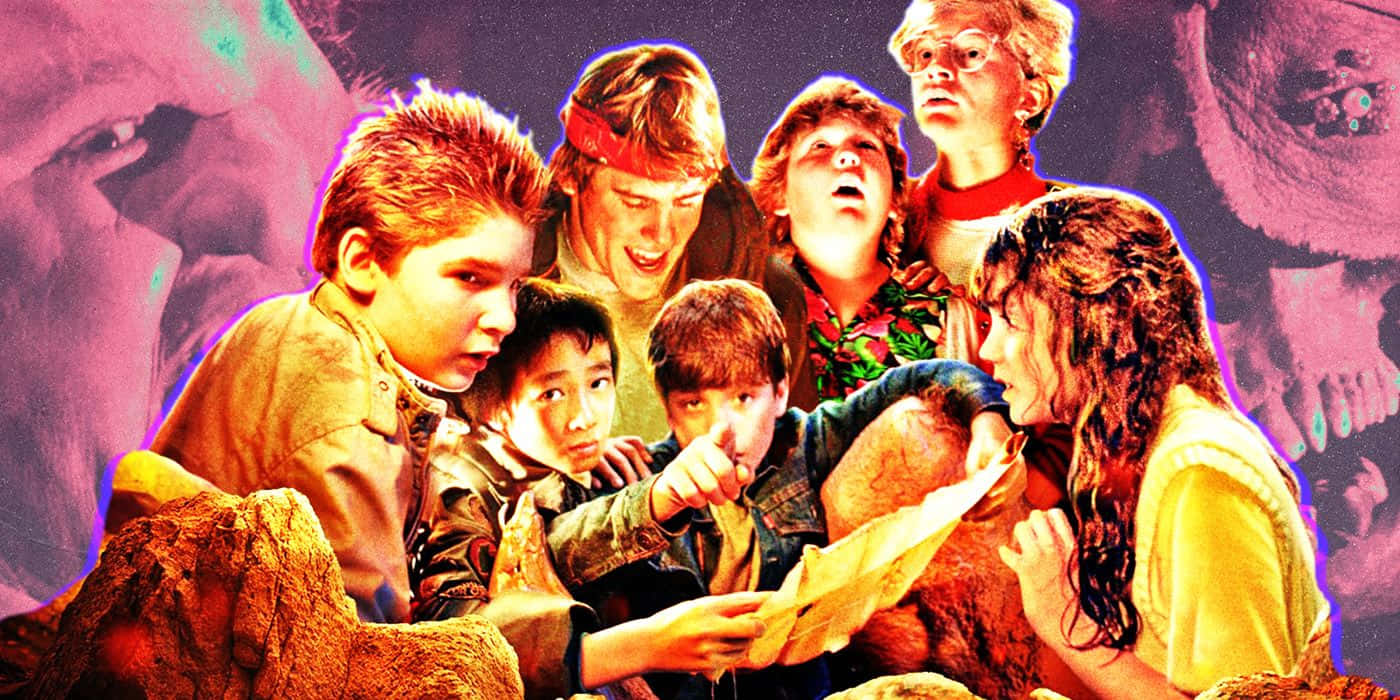 The Goonies, 1980s attire, cave, HD Desktop Wallpaper
