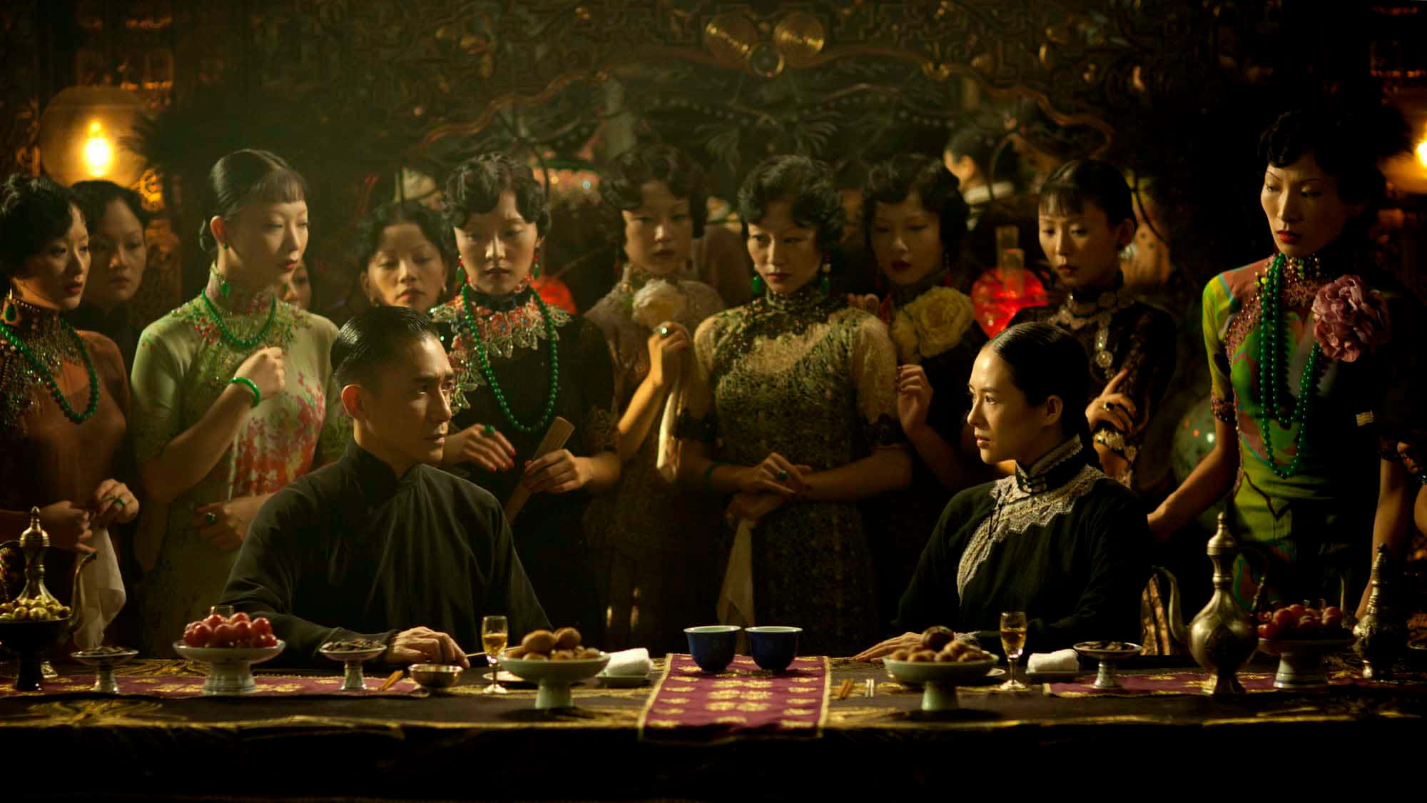 Grandmaster, chess board, dimly lit opulent room, Full HD Desktop Wallpaper