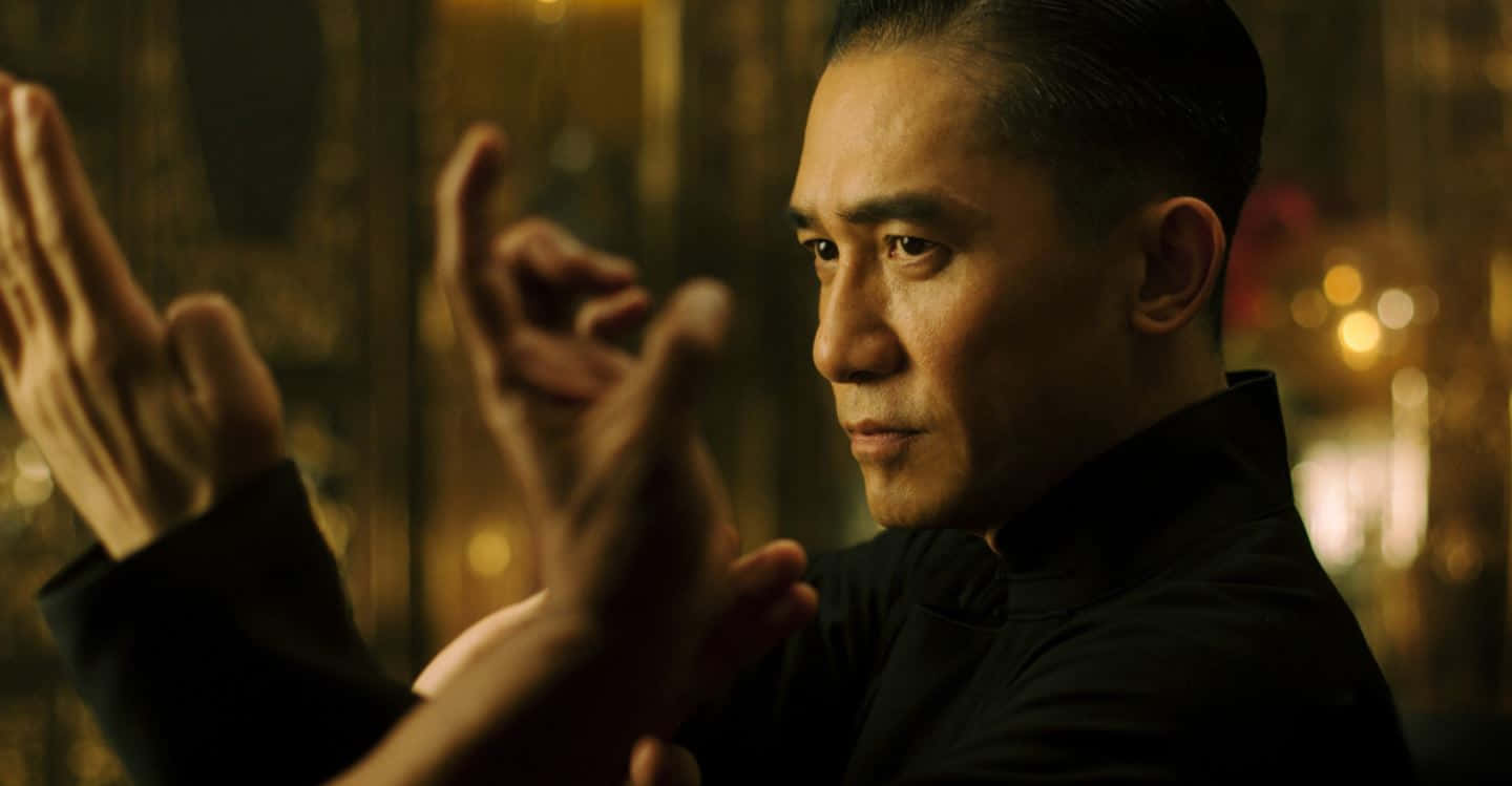 The Grandmaster, black shirt, martial arts gestures, HD Desktop Wallpaper