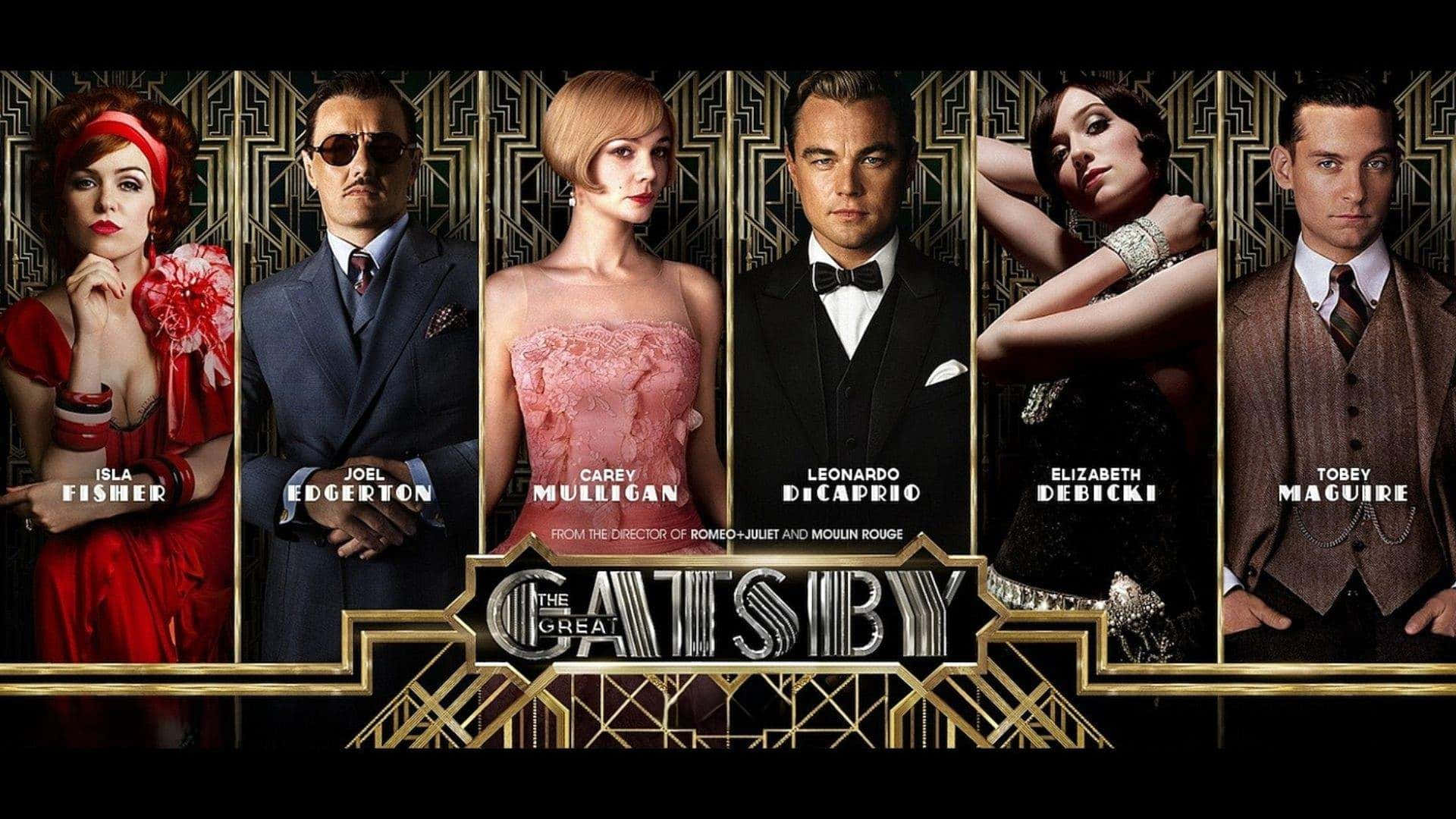 The Great Gatsby, flapper, suit, Full HD Desktop Wallpaper