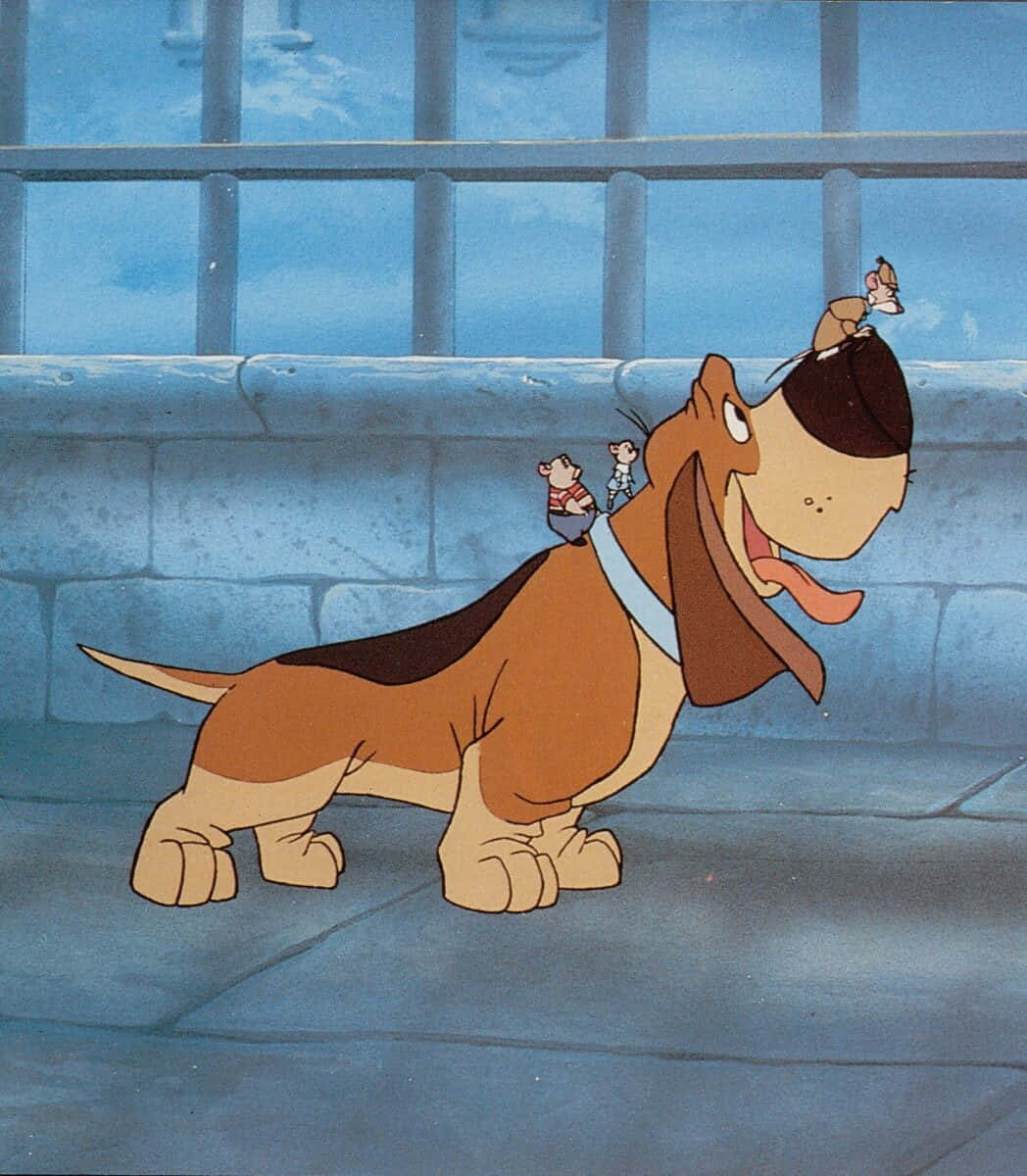 The Great Mouse Detective, basset hound, tiny mice, SD Phone Wallpaper