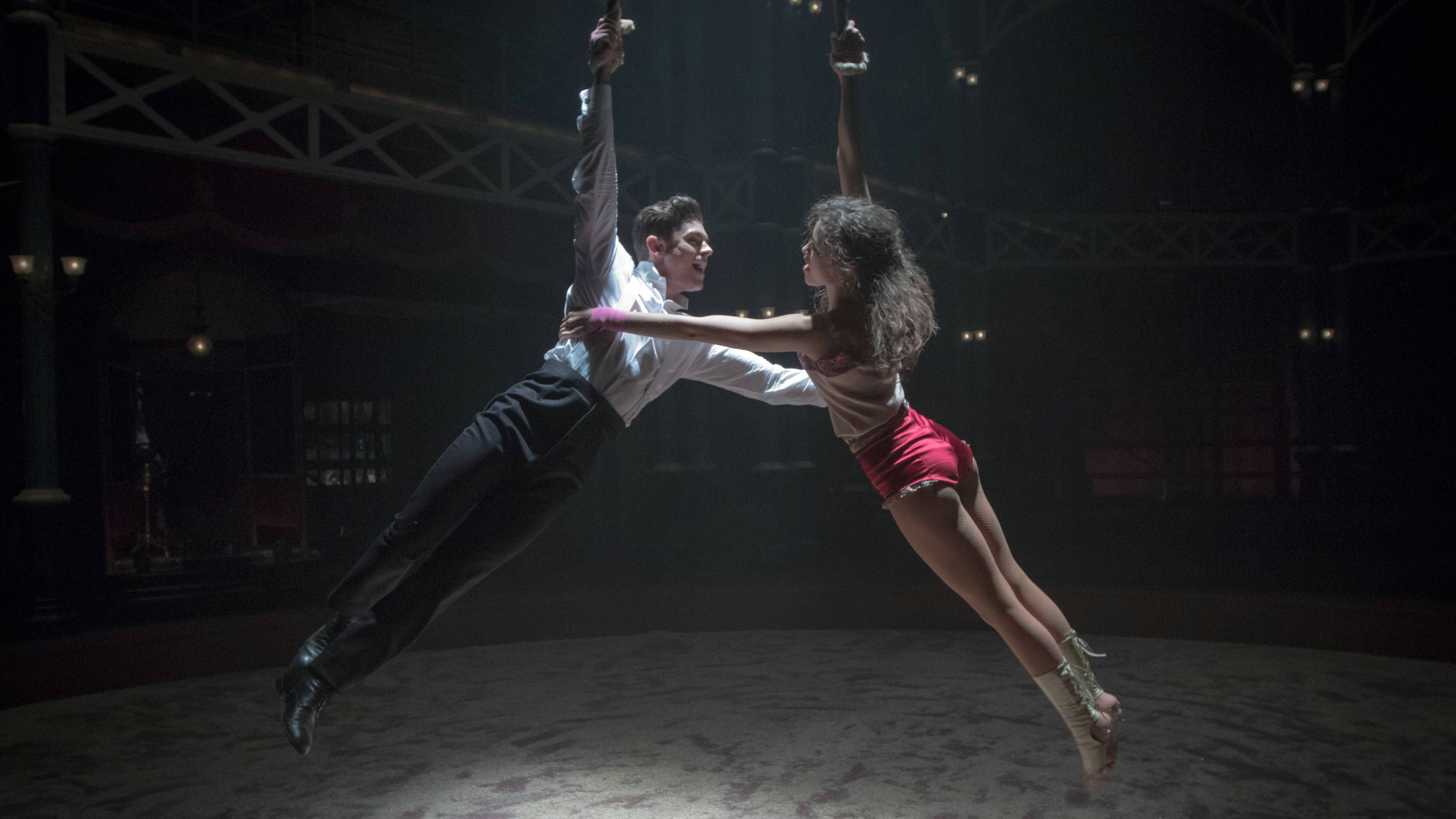 The Greatest Showman, circus duo, gravity-defying dance, 4K Desktop Wallpaper