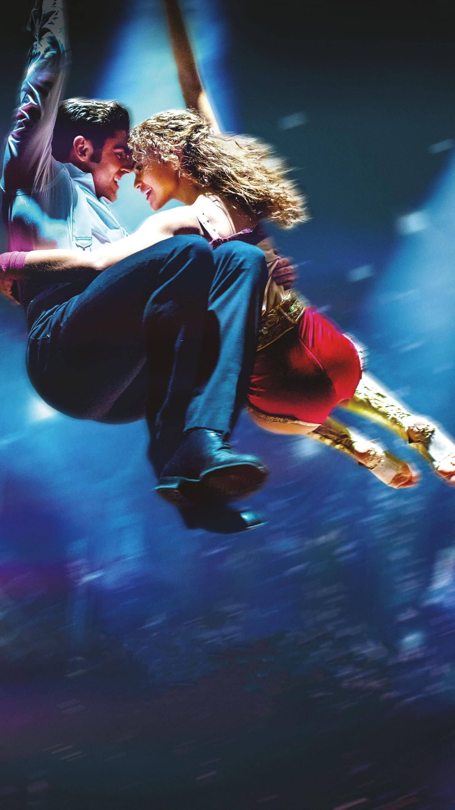 The Greatest Showman, live performance, blue stage lights, 2K Phone Wallpaper
