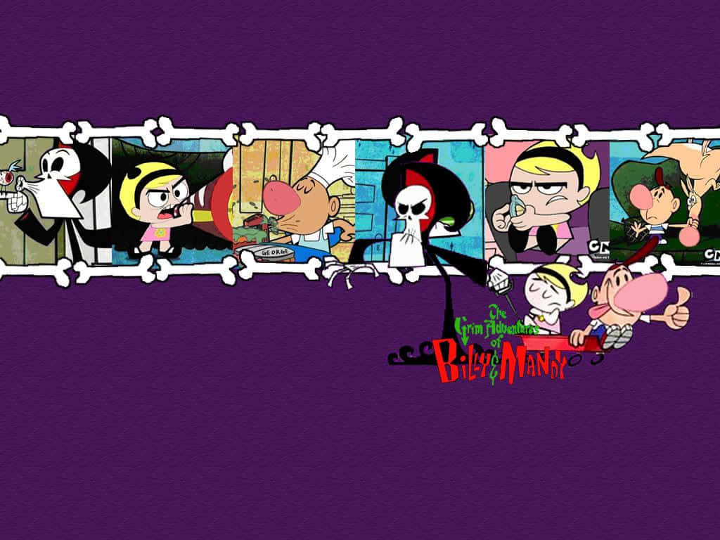The Grim Adventures of Billy and Mandy, Billy, Mandy, SD Desktop Wallpaper