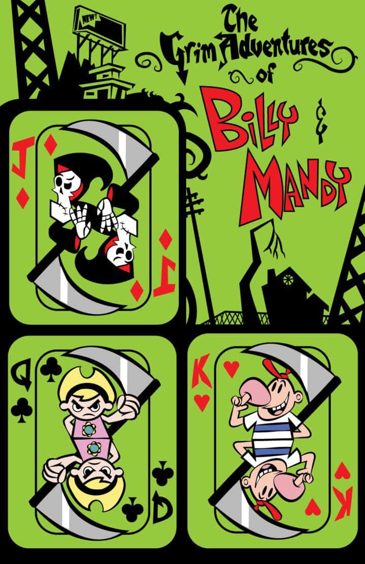 The Grim Adventures of Billy and Mandy, Billy, Mandy, SD Phone Wallpaper