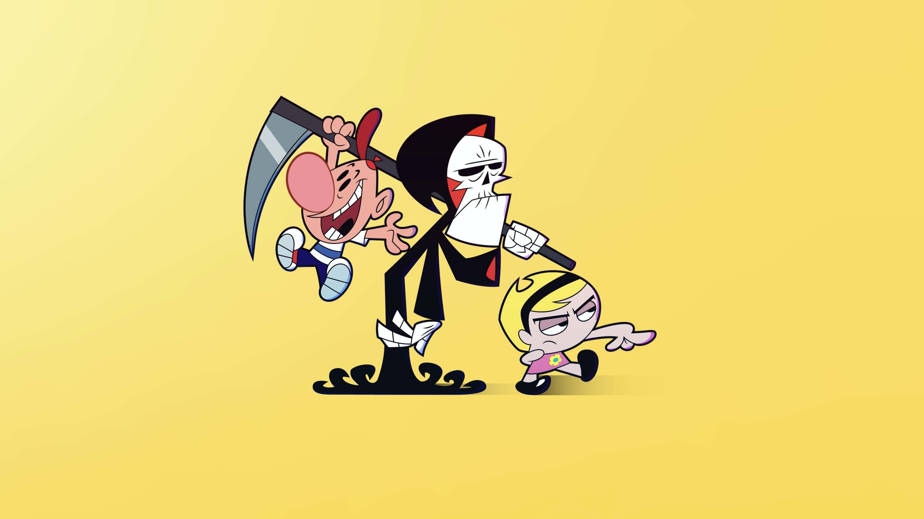The grim adventures of billy and mandy, Billy, Mandy, 4K Desktop Wallpaper