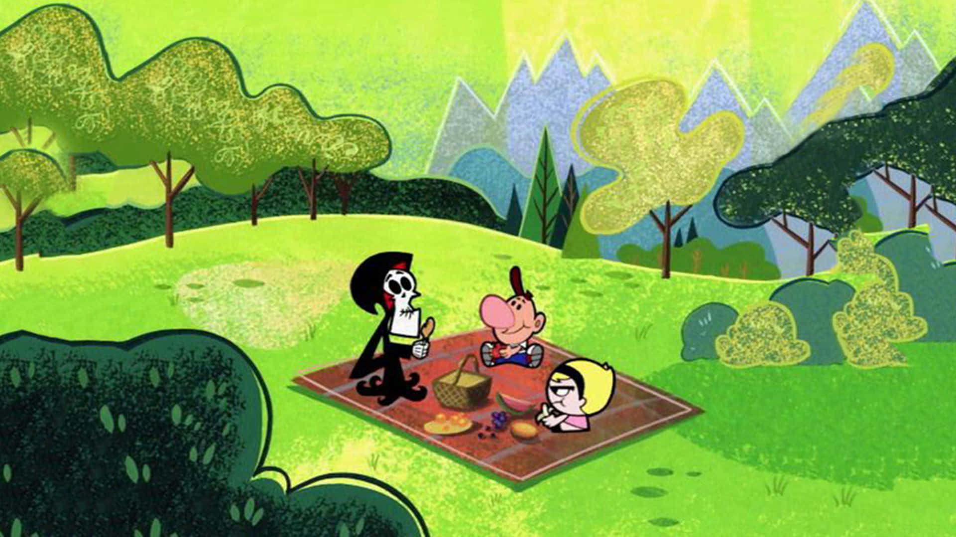 The Grim Adventures of Billy and Mandy, Billy, Mandy, Full HD Desktop Wallpaper