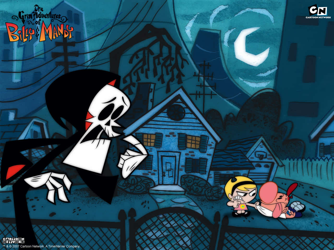 The Grim Adventures of Billy and Mandy, Grim, Billy, HD Desktop Wallpaper