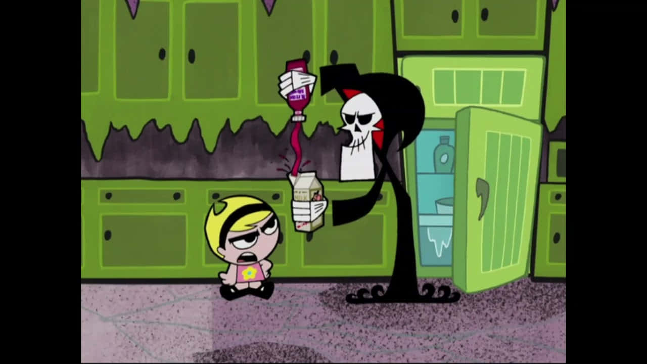 The Grim Adventures of Billy and Mandy, Grim, Billy, HD Desktop Wallpaper
