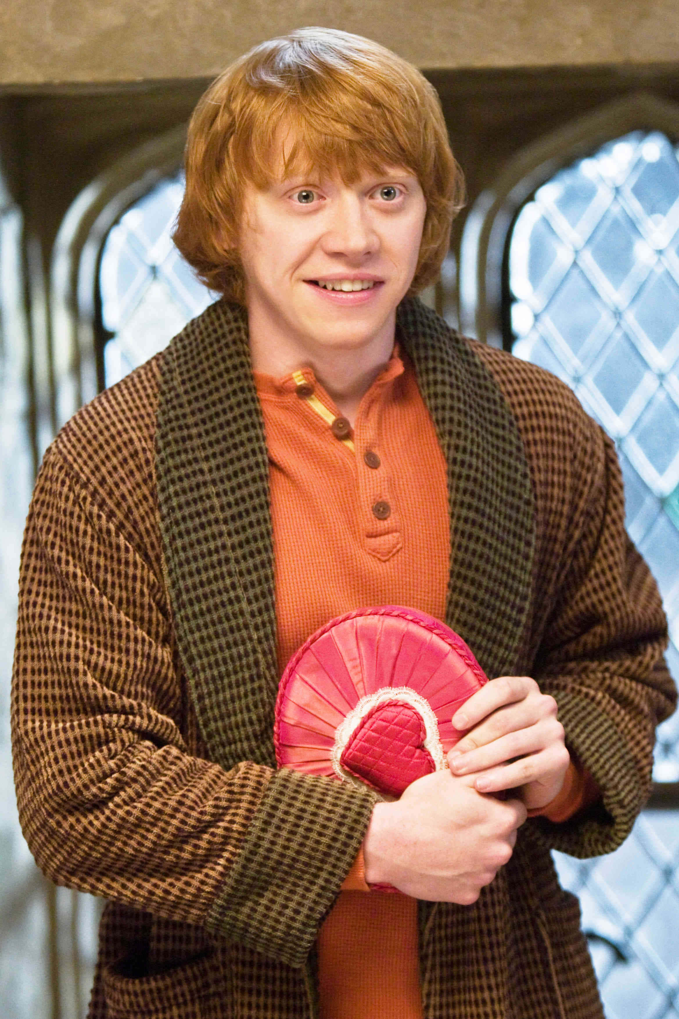The Half-Blood Prince, red hair, checkered robe, 2K Phone Wallpaper