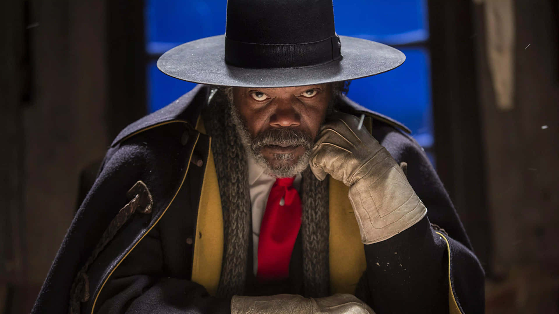 The Hateful Eight, snowy journey, black hat, Full HD Desktop Wallpaper