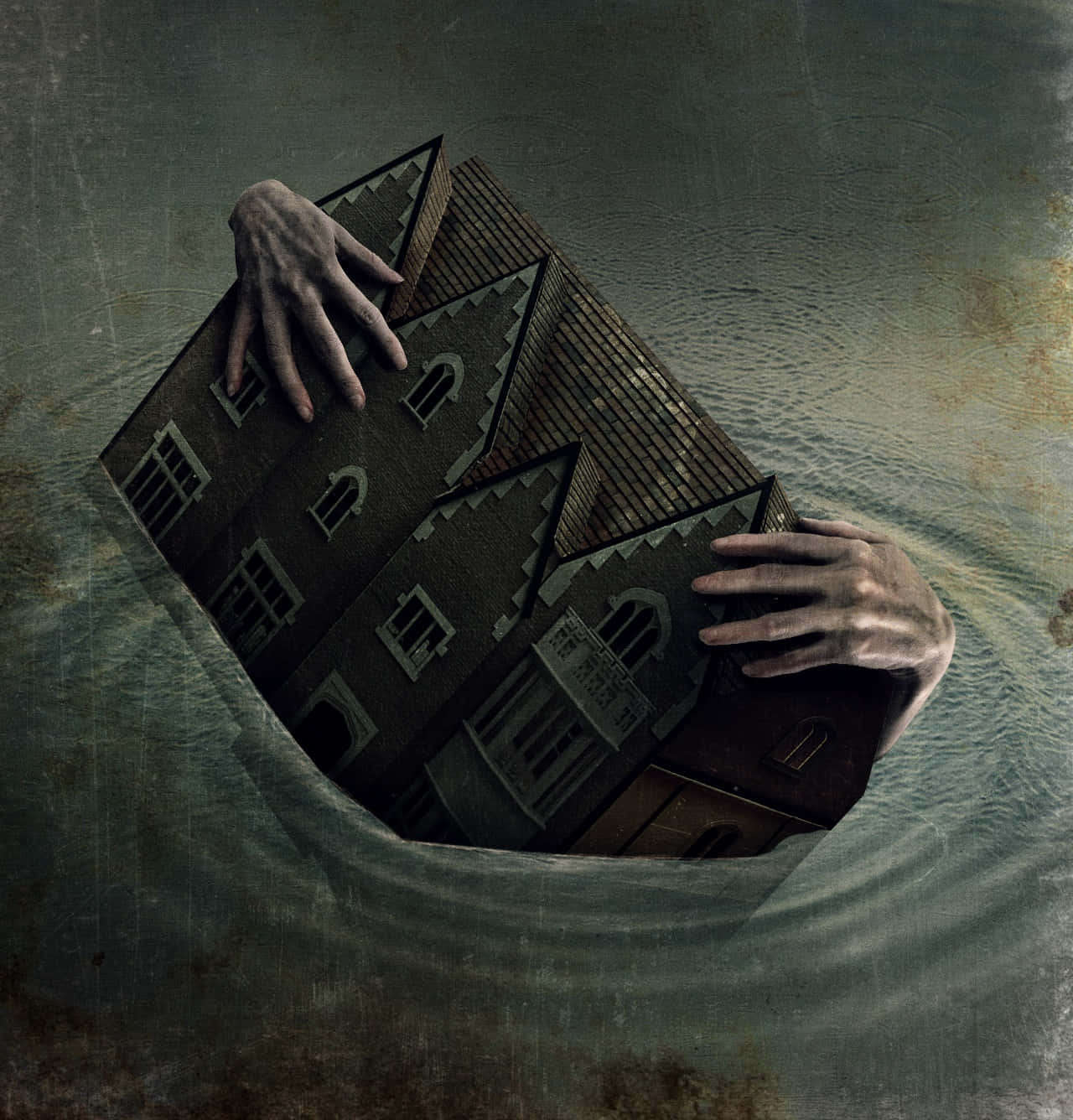 Bly Manor, haunted house, murky water, HD Phone Wallpaper