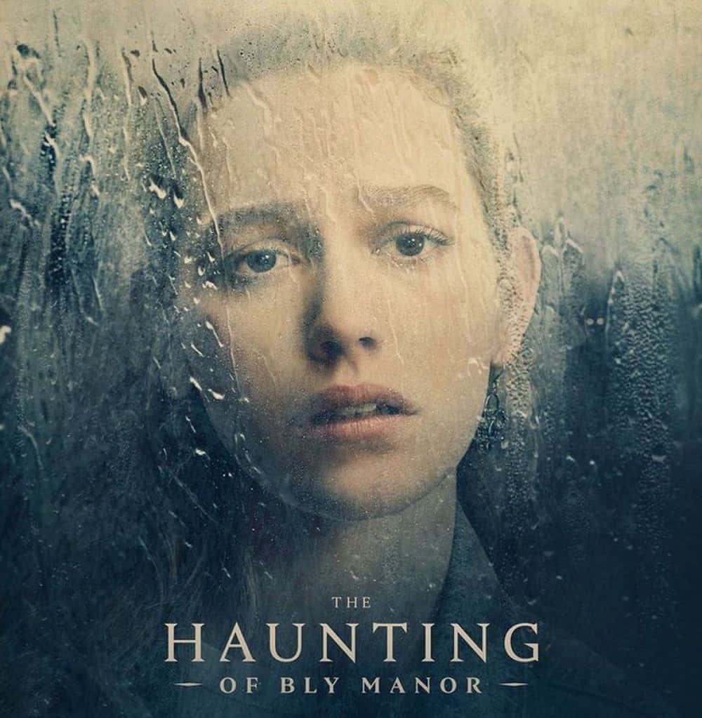 The Haunting Hour at Bly Manor, Bly Manor, rain-splattered window, SD Phone Wallpaper