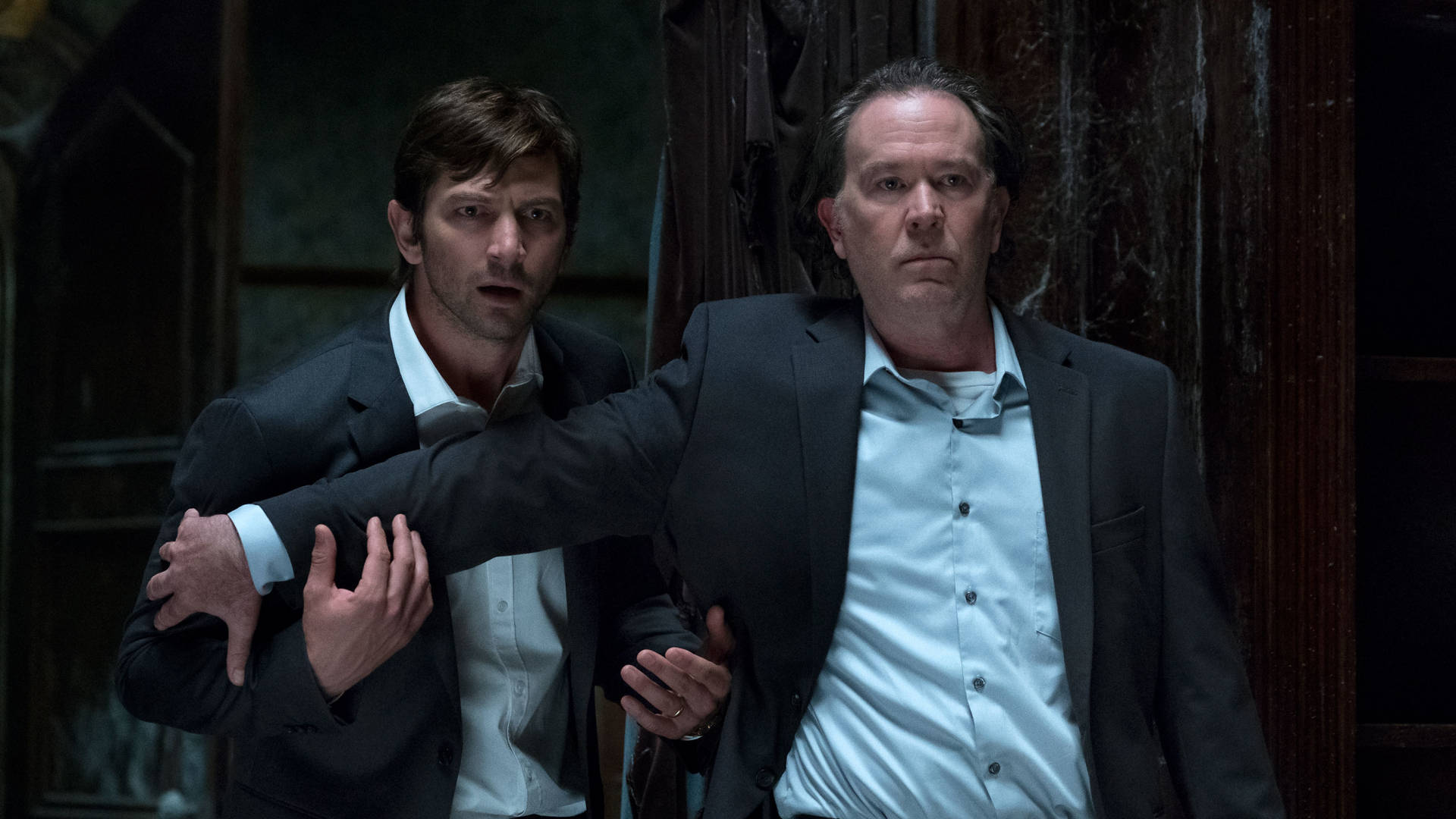 The Haunting of Hill House, father, dimly lit room, Full HD Desktop Wallpaper