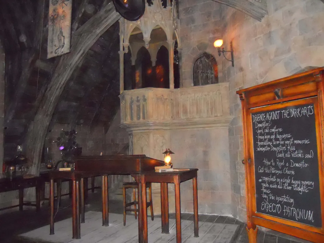 The Hogwarts Dark Arts Classroom