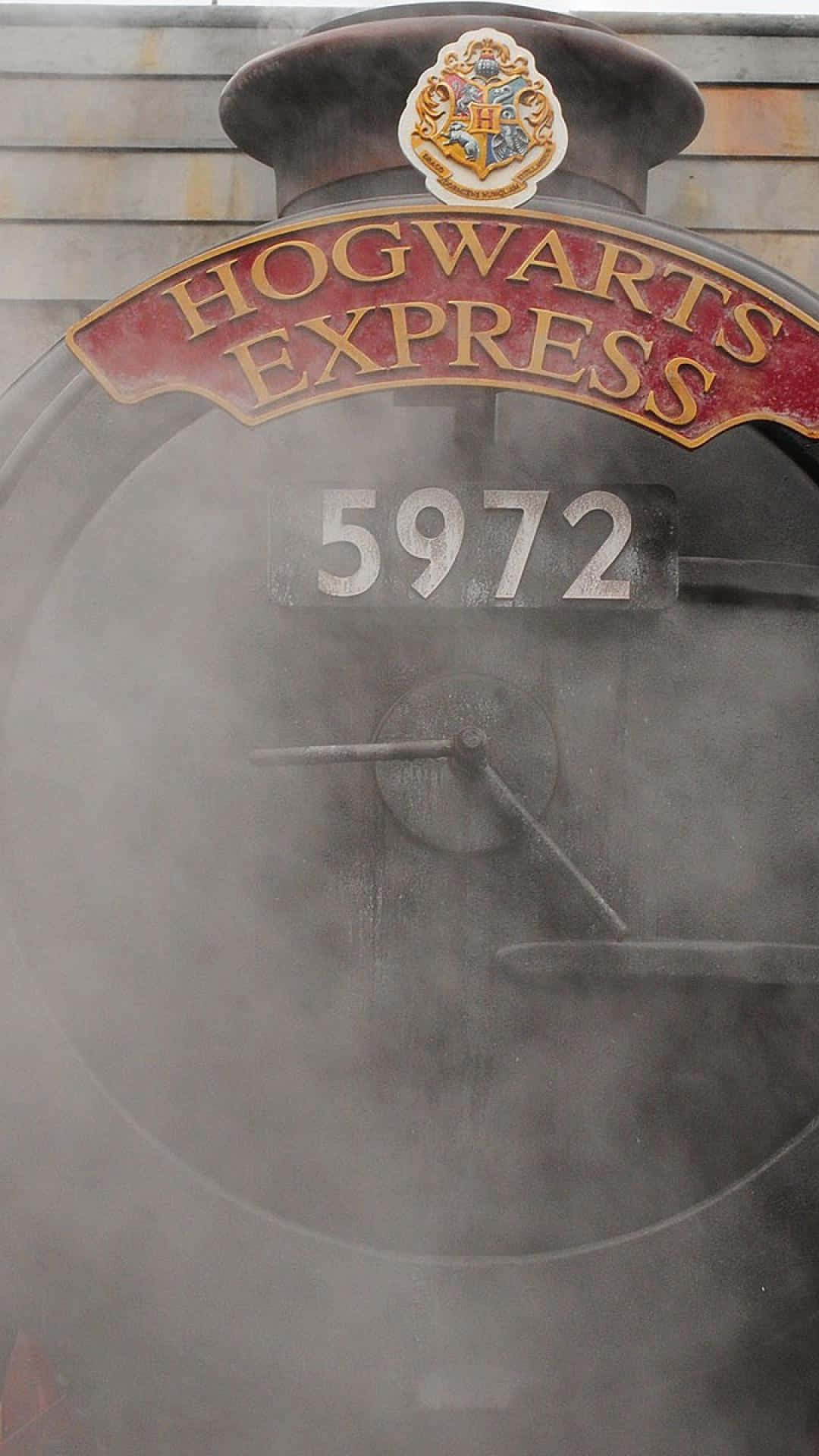 Hogwarts Express, number 5972, crest, Full HD Phone Wallpaper