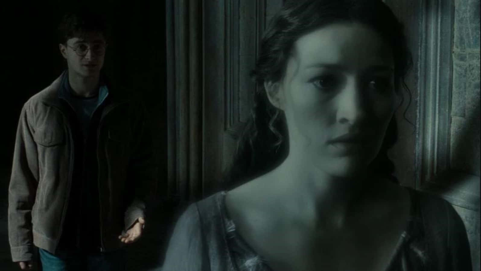 The Hogwarts Ghosts, Hogwarts, woman, HD Desktop Wallpaper