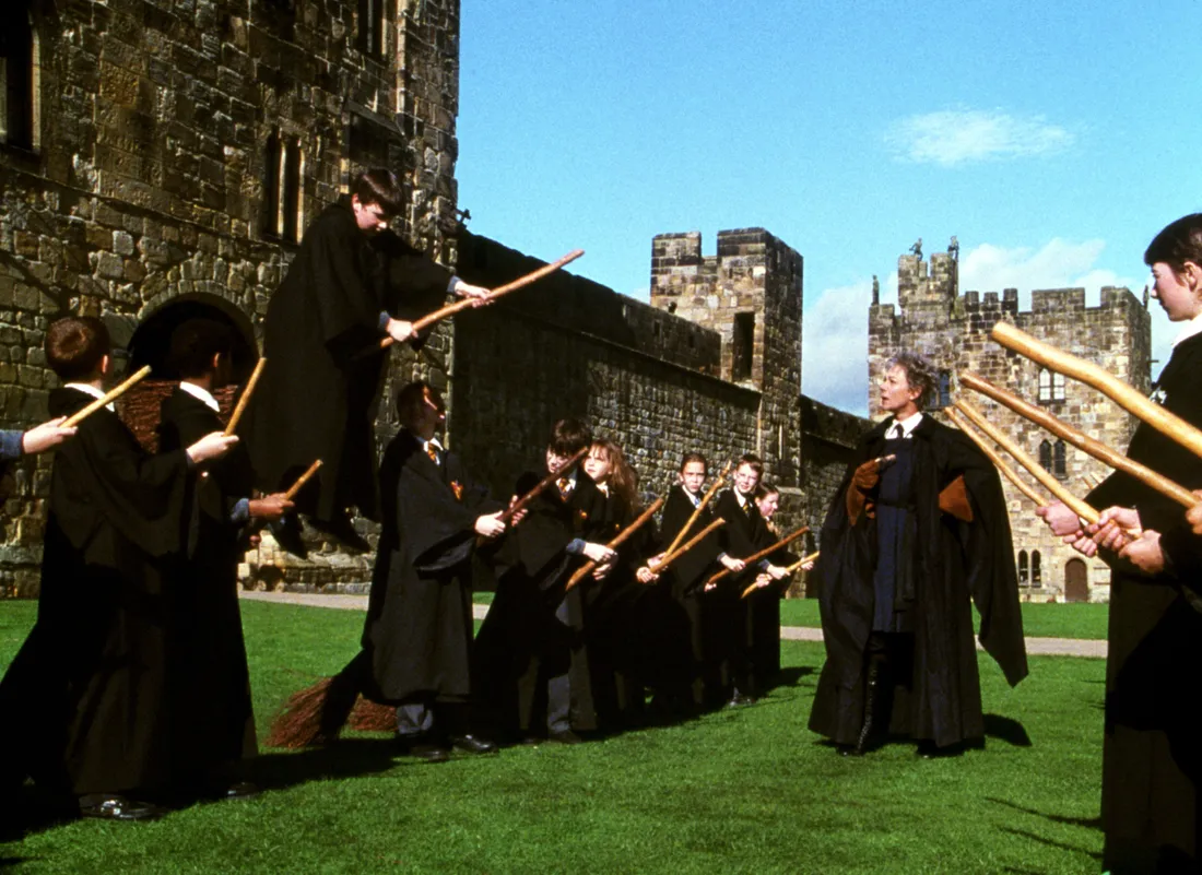 The Hogwarts Quidditch Pitch