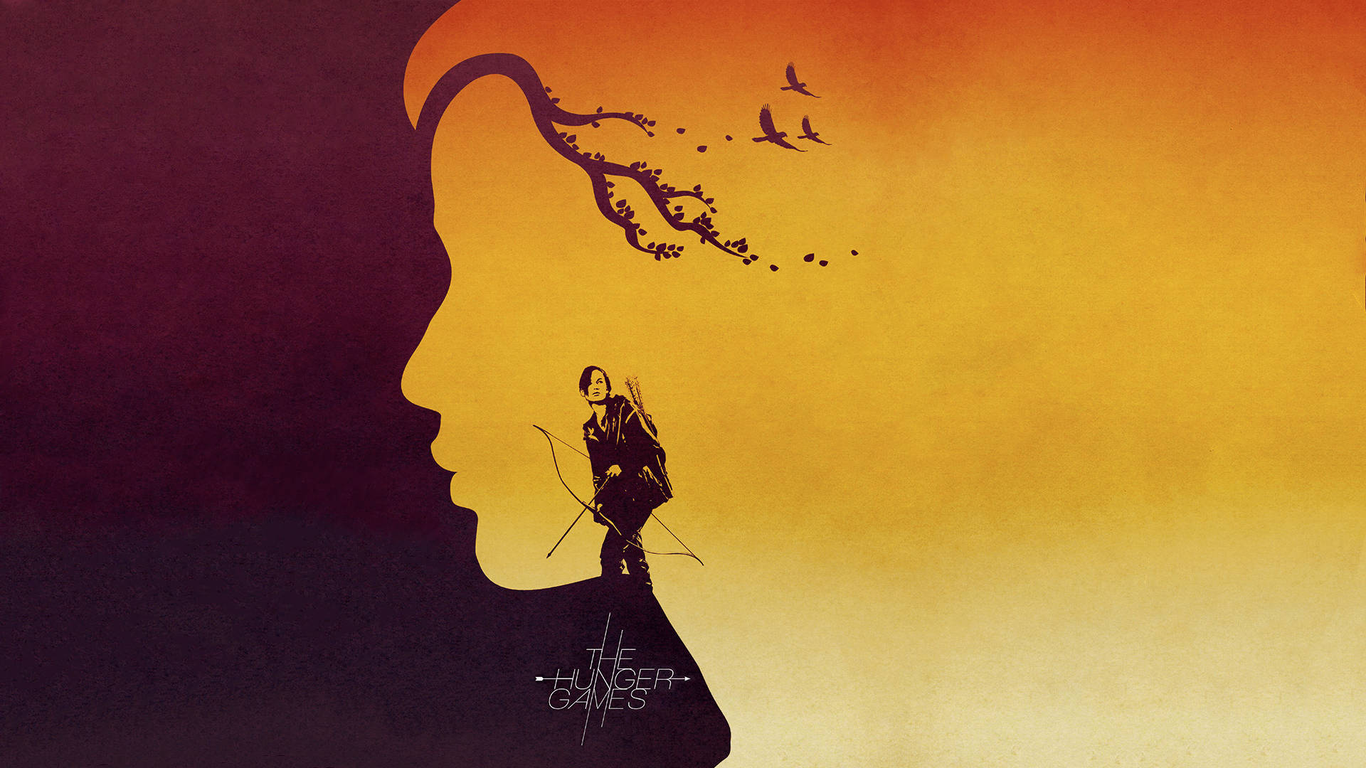 The Hunger Games, archer, cliff, Full HD Desktop Wallpaper