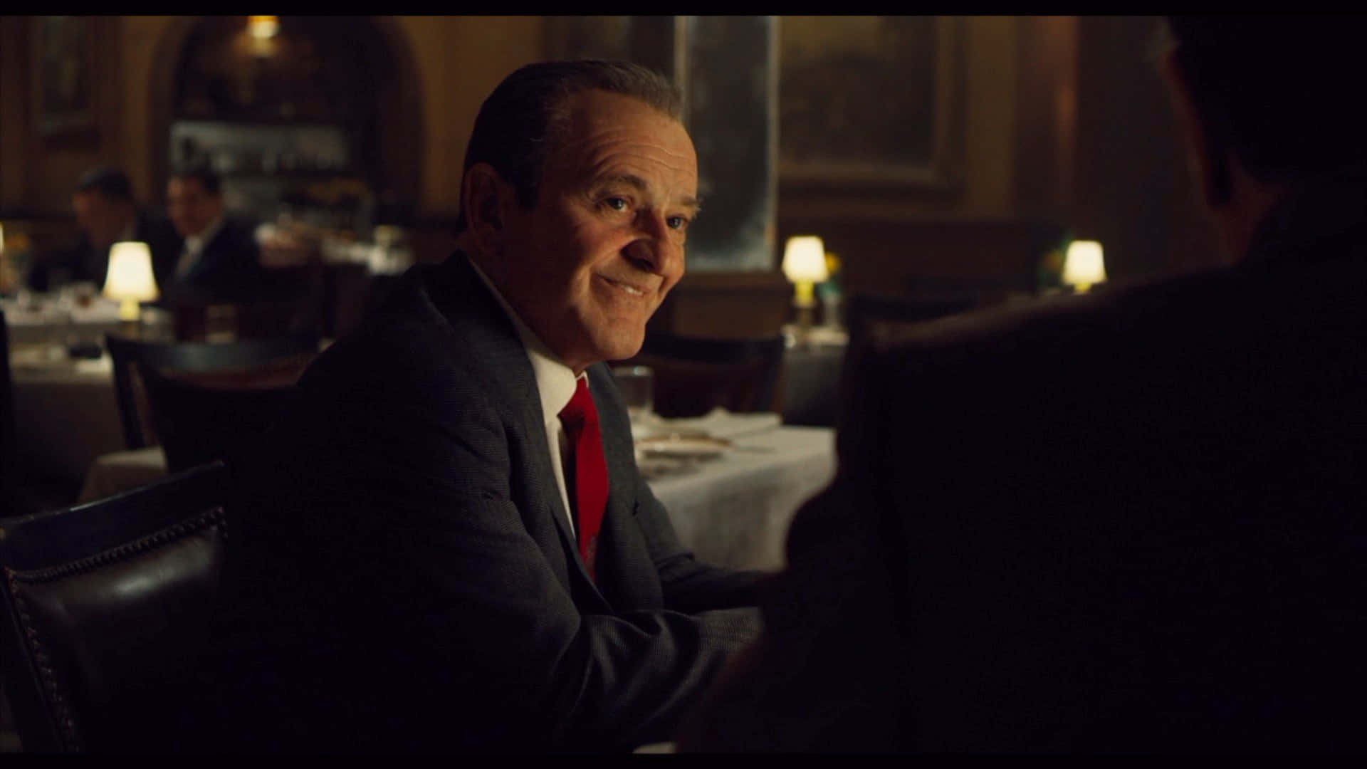 The Irishman, man in a suit, red tie, Full HD Desktop Wallpaper