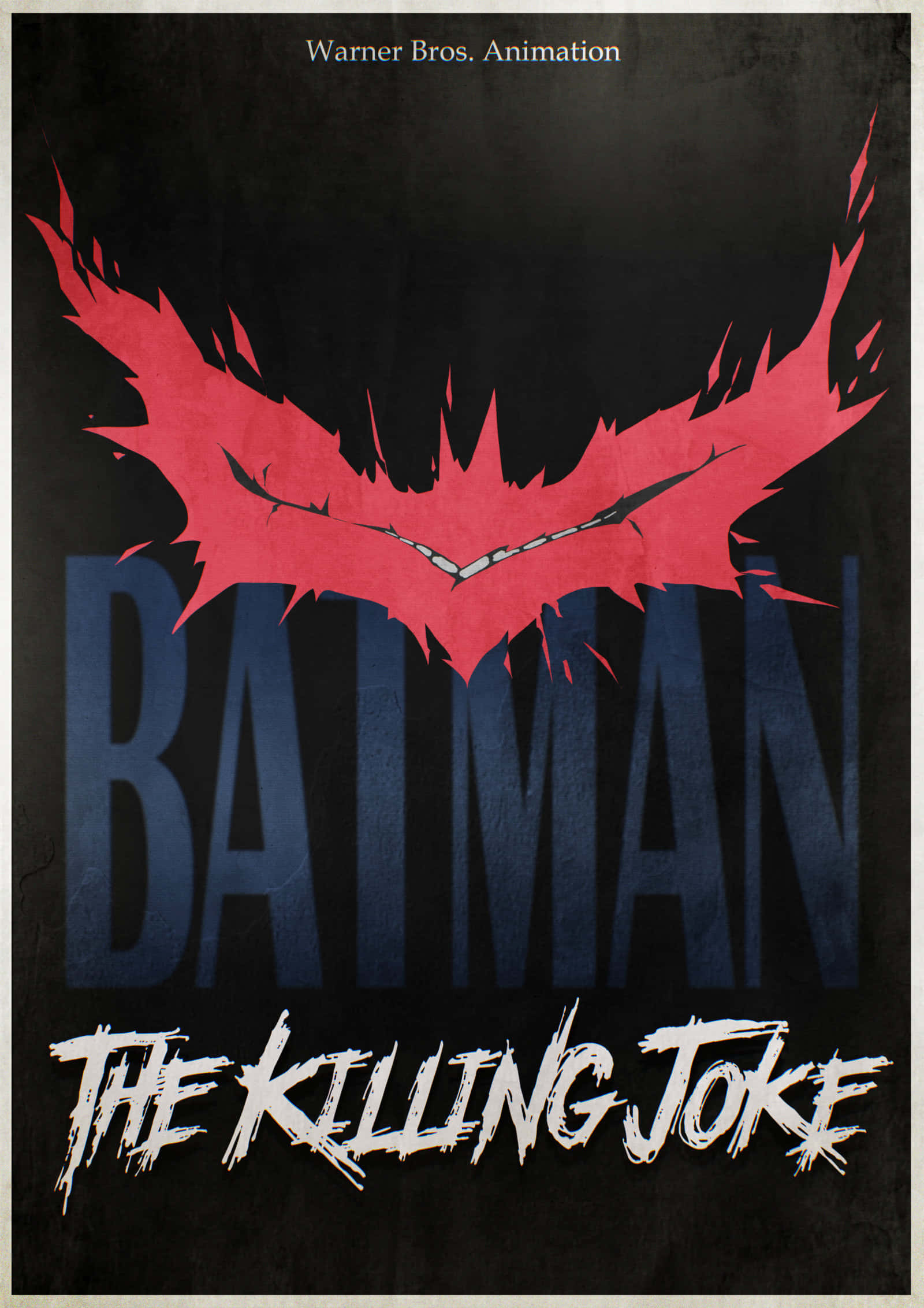 The Killing Joke, bat symbol, red bat symbol, Full HD Phone Wallpaper