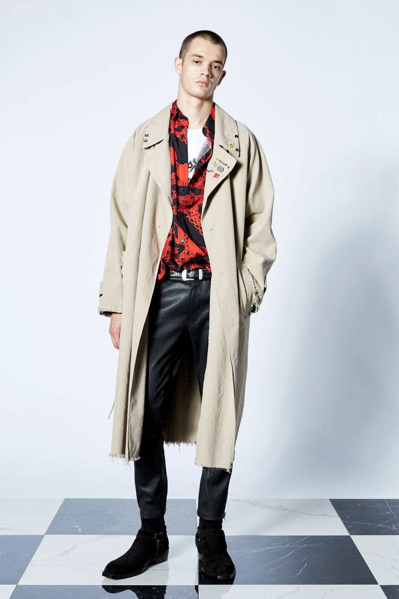 The Kooples, 2019 Menswear, beige trench coat, Full HD Phone Wallpaper