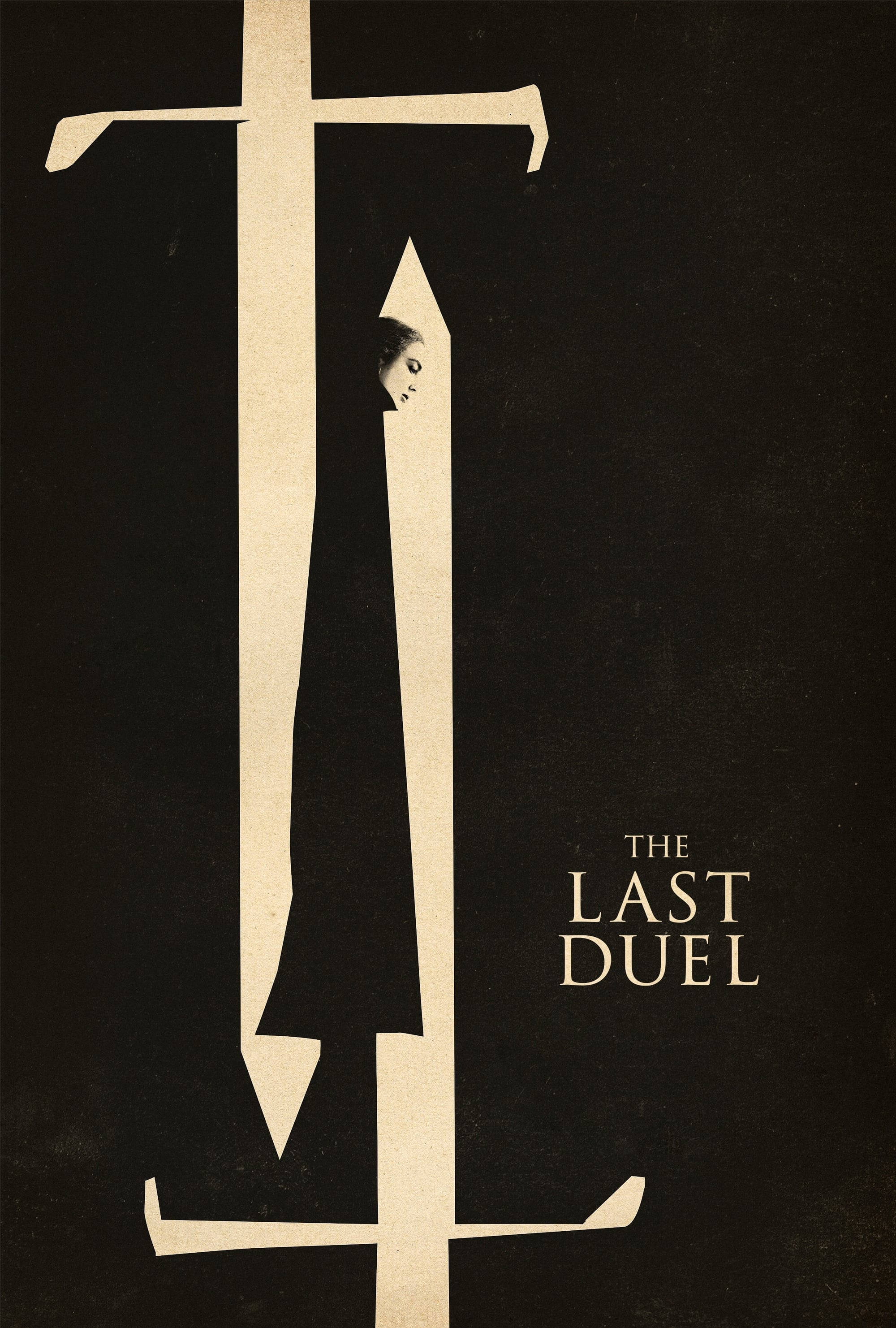 The Last Duel, knight sword, gold, 2K Phone Wallpaper