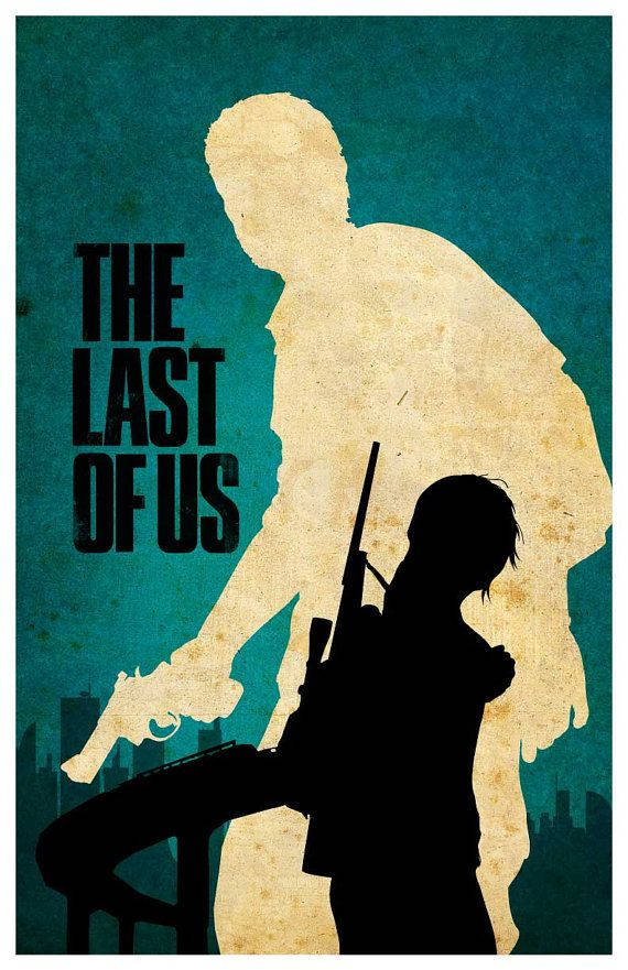 The Last Of Us, blue-green, teal textured background, SD Phone Wallpaper