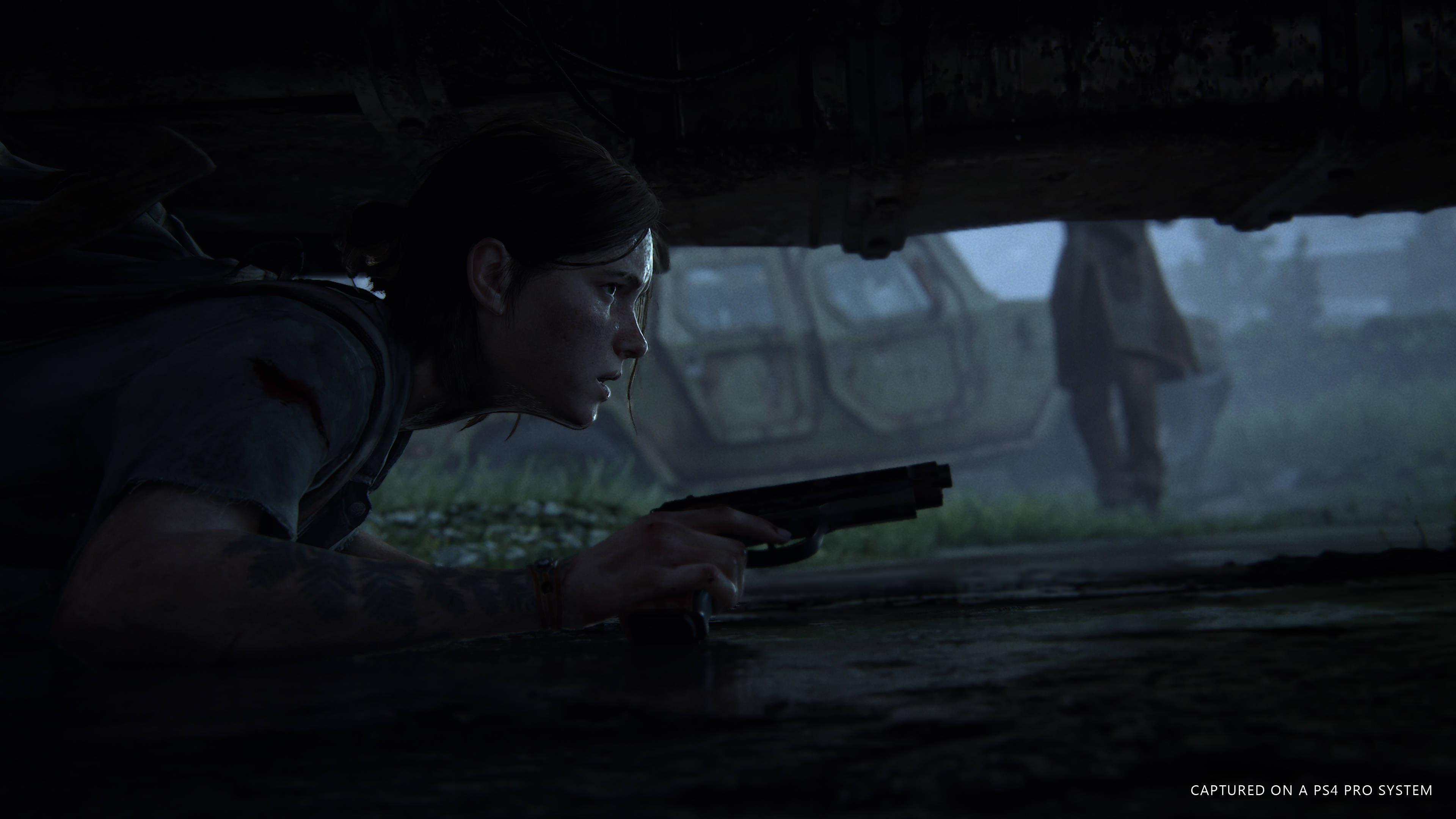 The Last Of US, girl, car, 4K Desktop Wallpaper