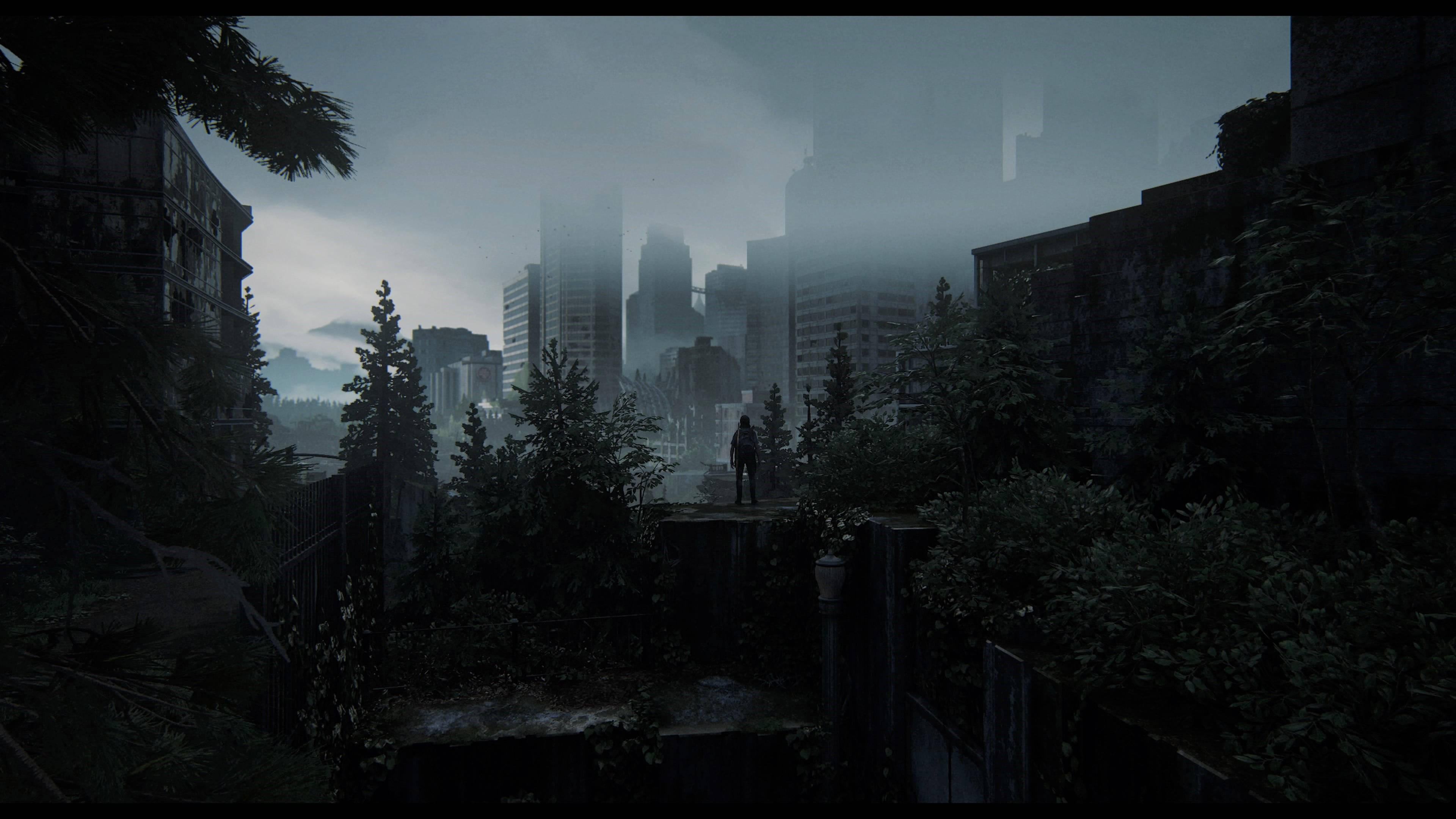 The Last Of US, girl, ruined rooftop, 4K Desktop Wallpaper
