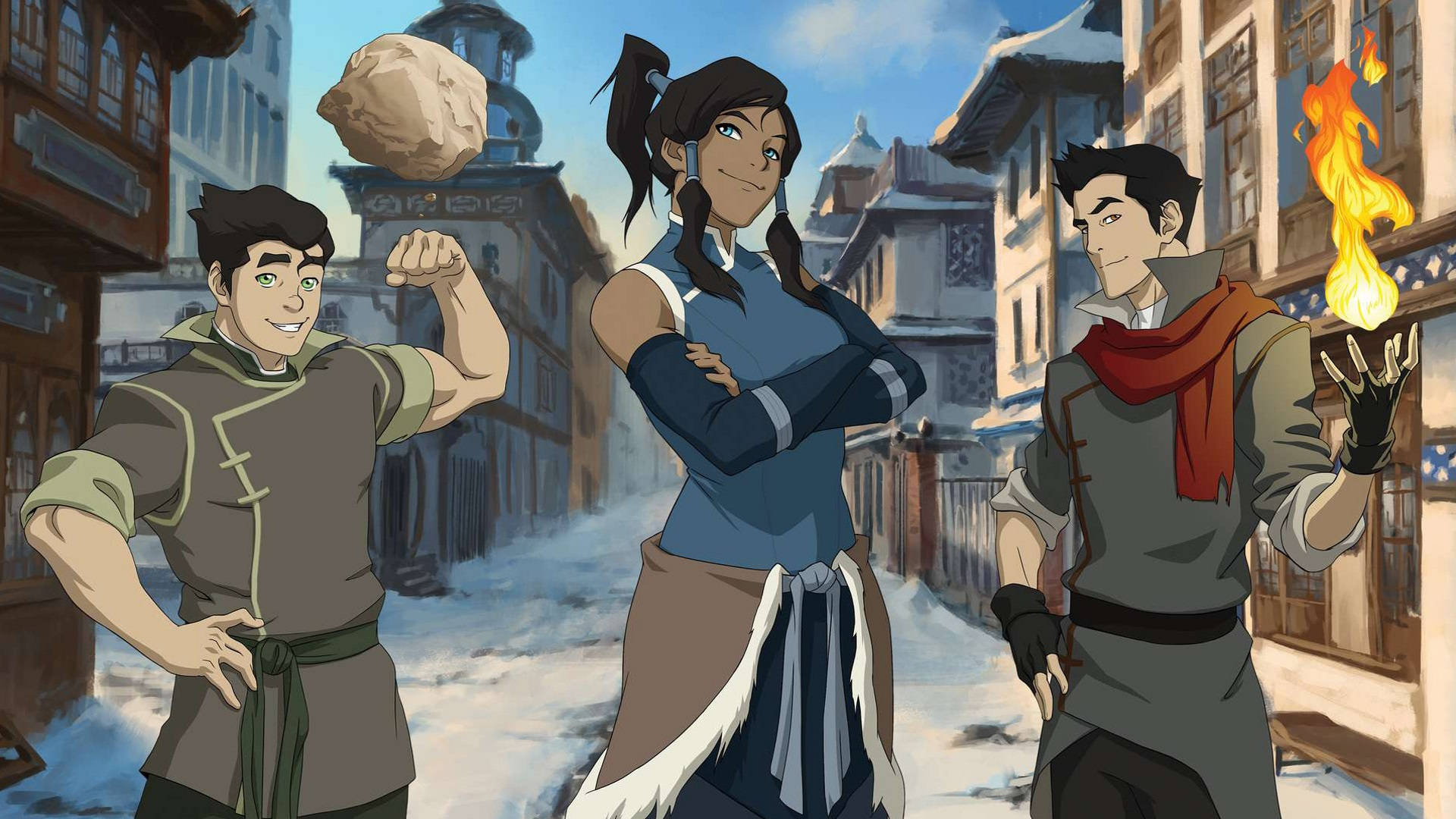 Korra, The Legend of Korra, earthbender, Full HD Desktop Wallpaper